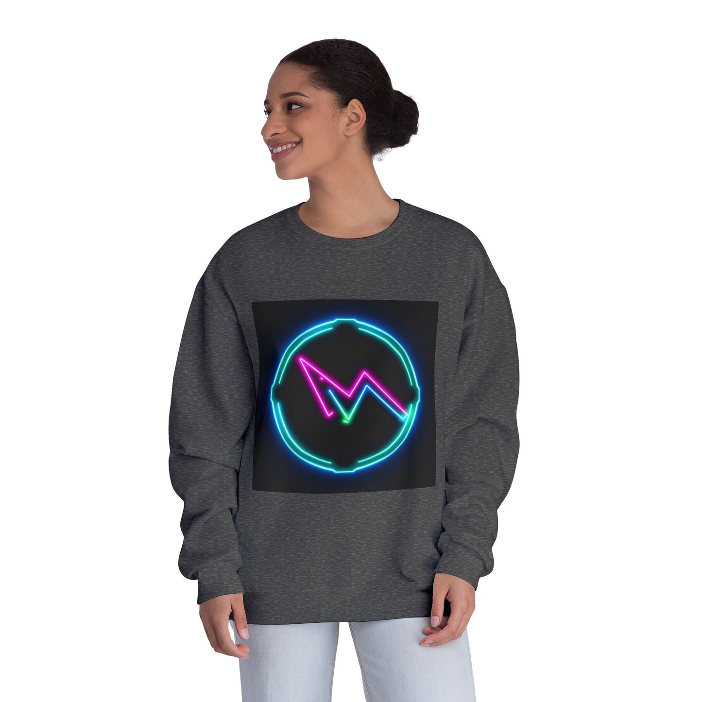 Neon Pulse Unisex Crewneck Sweatshirt