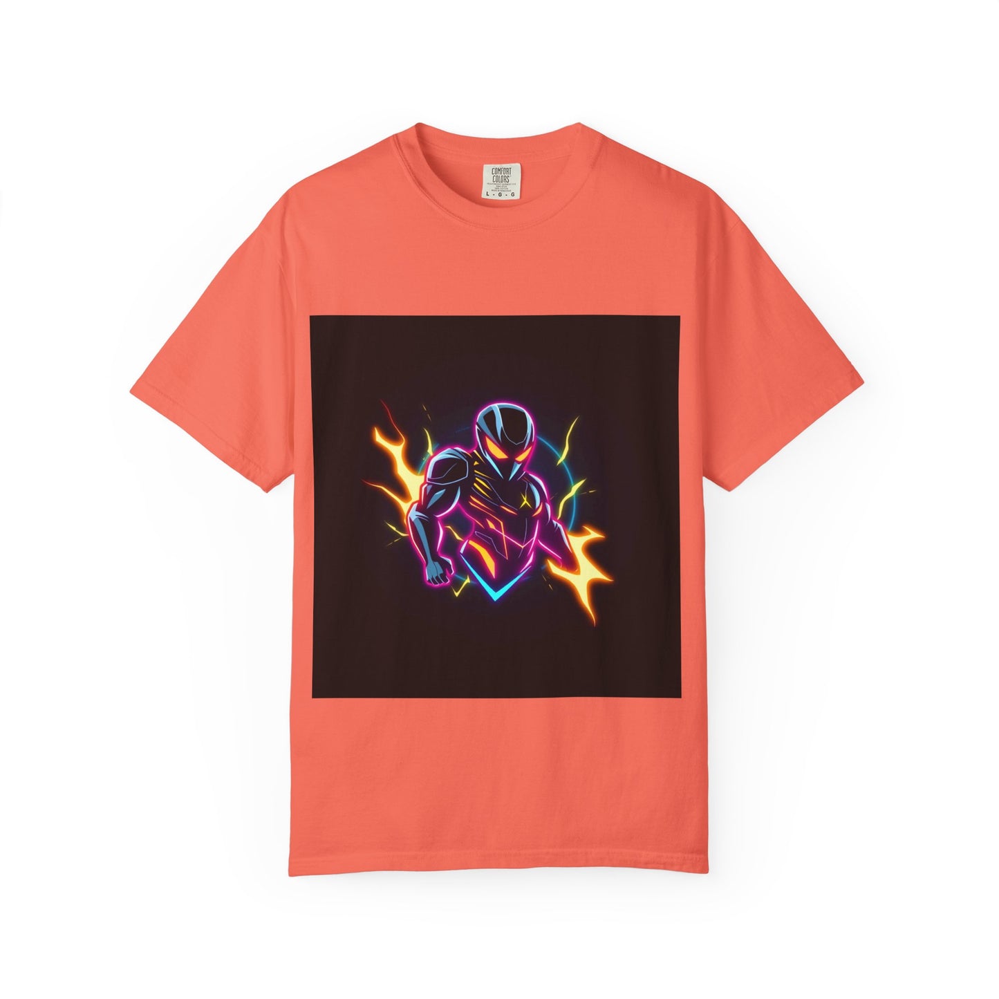 Vibrant Unisex Graphic T-Shirt, Cosmic Dreams Tee, Retro Neon Shirt, Stylish Casual Wear, Gift for Gamers & Dreamers