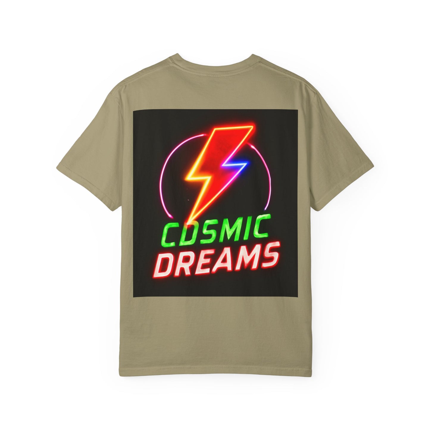 Vibrant Unisex Graphic T-Shirt, Cosmic Dreams Tee, Retro Neon Shirt, Stylish Casual Wear, Gift for Gamers & Dreamers