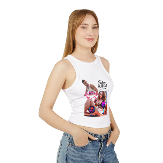 Chic Summer Crop Top, Trendy Casual Wear, Fashionista Essential, Beach Outfit, Stylish Layering Top