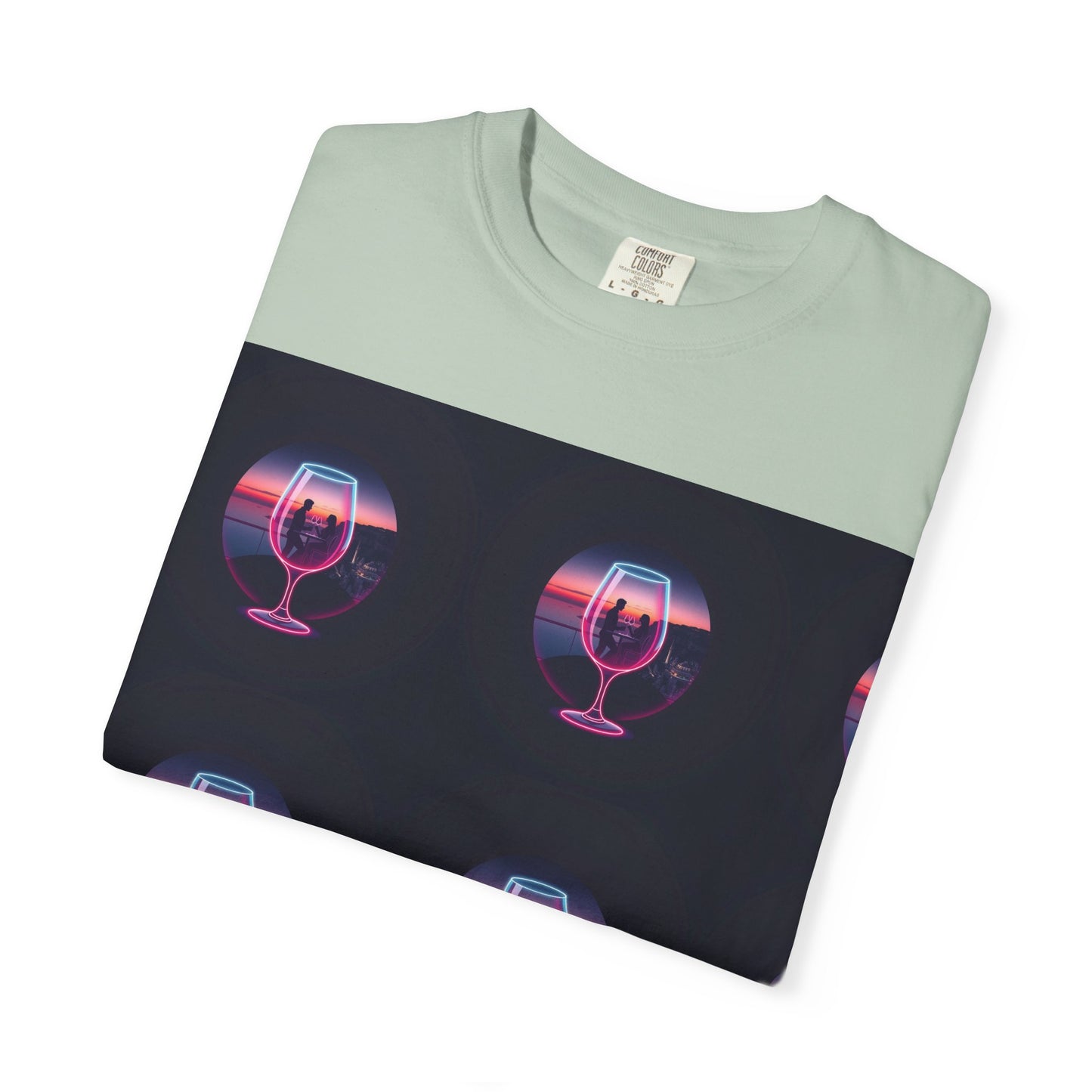 Retro Sunset Glasses T-Shirt, Unisex Garment-Dyed Tee for Casual Wear, Vintage Aesthetic Shirt, Gift for Friends, Summer Vibes Tee, [...]