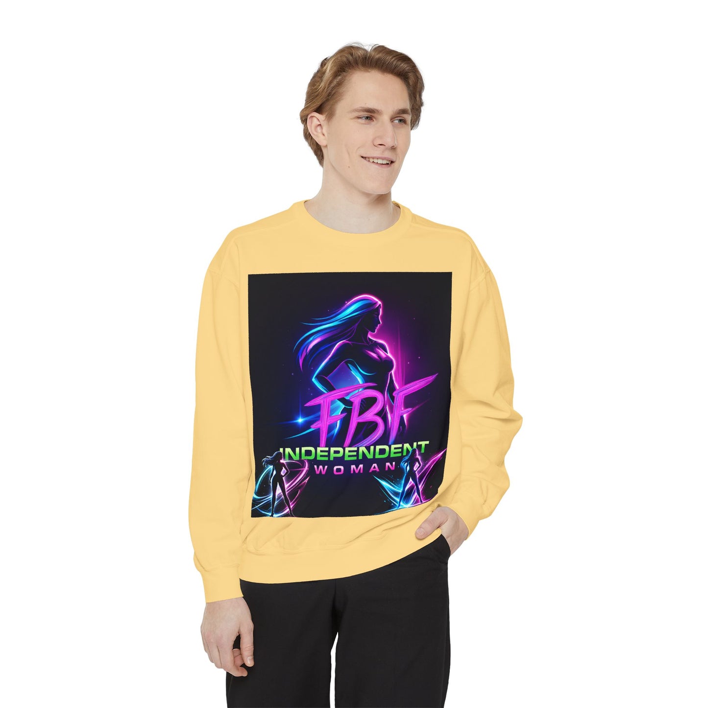 Unisex Garment-Dyed Sweatshirt
