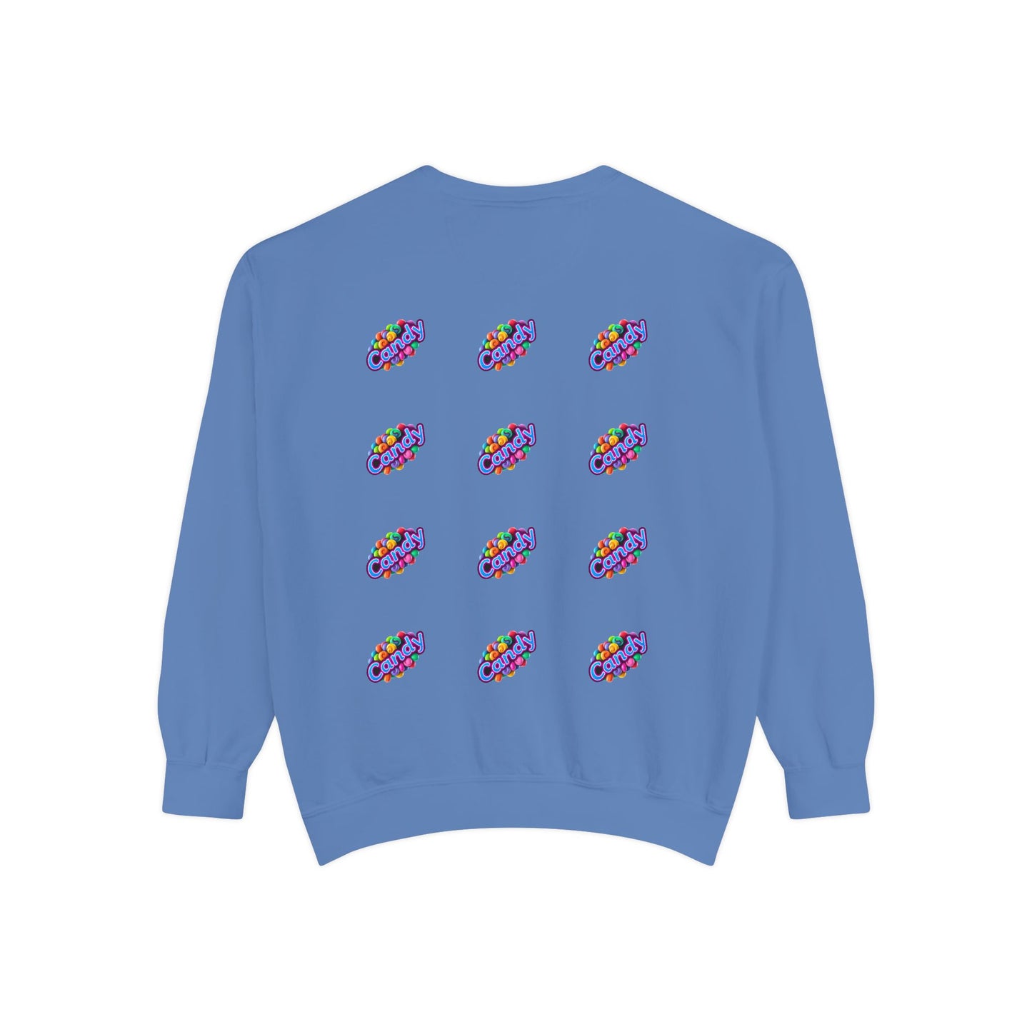 Candy-Themed Unisex Garment-Dyed Sweatshirt - Nostalgic Apparel for Sweet Lovers, Cozy Casual Wear, Gift for Candy Lovers, Colorful [...]