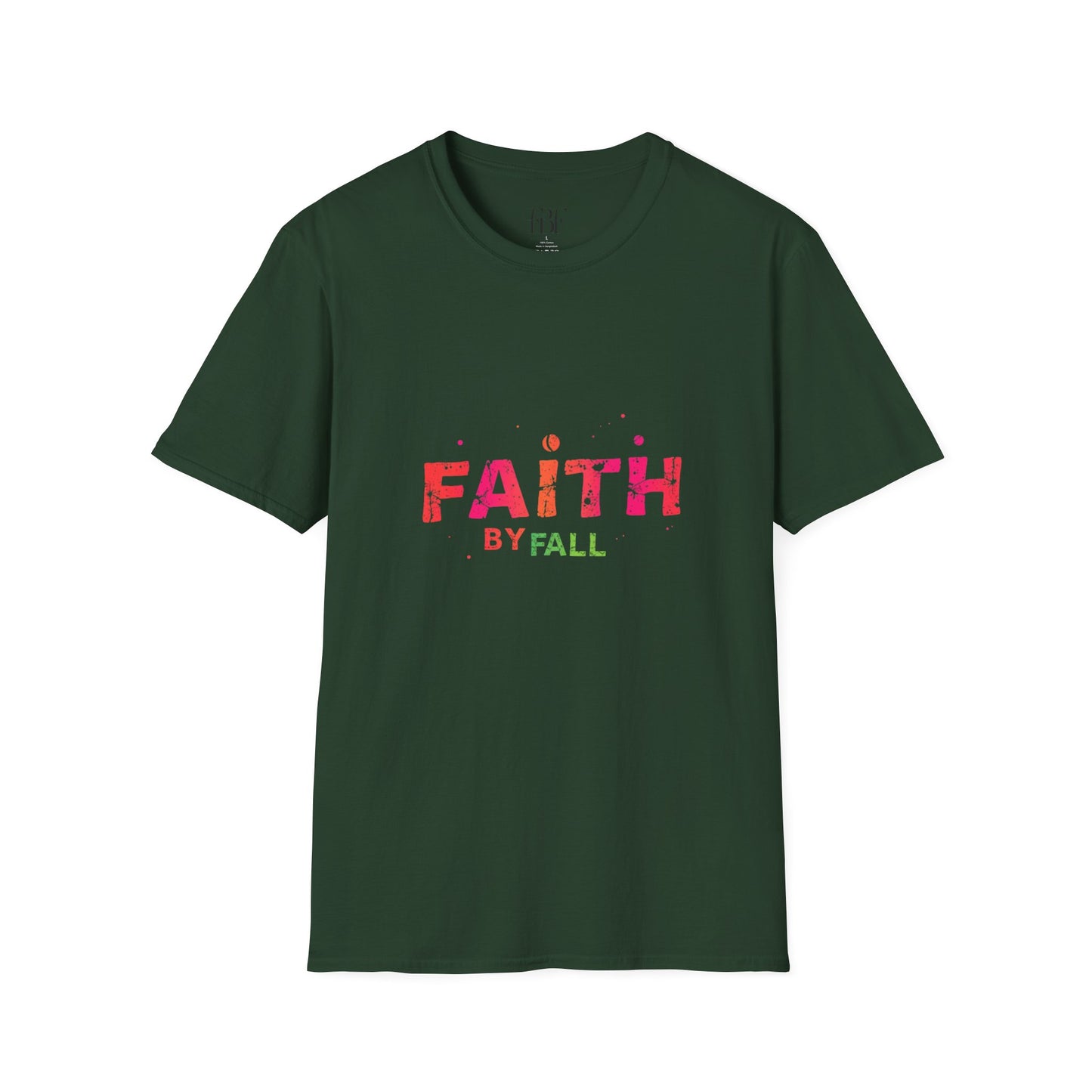 Faith-Inspiring Unisex Softstyle T-Shirt, Everyday Wear, Gift for Her, Christian Apparel, Inspirational Tee, Spiritual Comfort