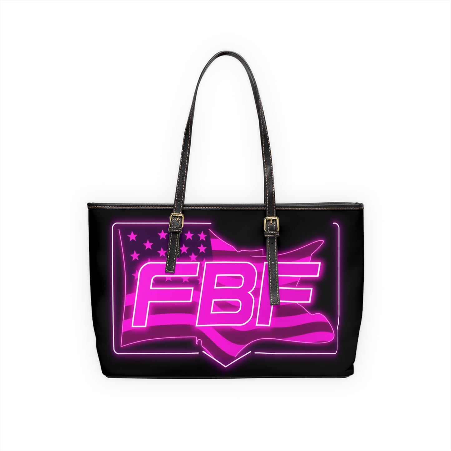 Vibrant PU Leather Shoulder Bag with Neon FBF Design, Stylish Tote for Daily Use, Perfect Gift for Fashion Lovers, Trendy Handbag, [...]