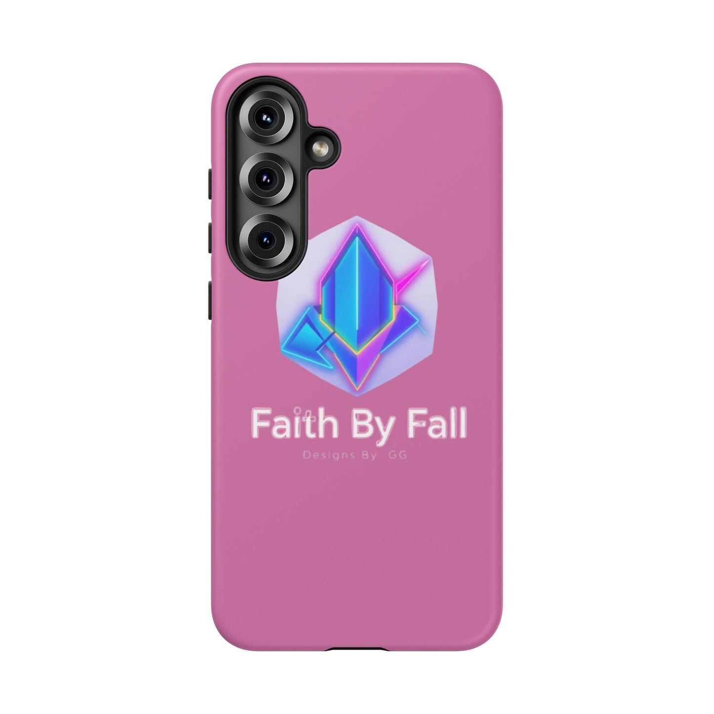 Vibrant Phone Case with Motivational Design - Faith By Fall, Colorful Phone Cover, Customizable Mobile Accessory, Unique Gift Idea, [...]