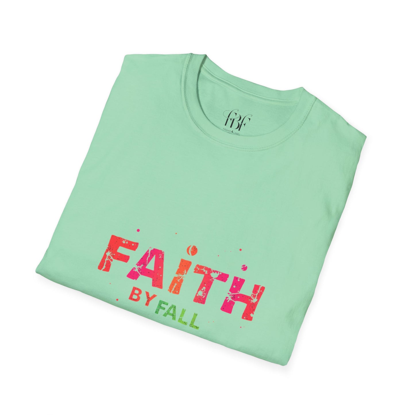 Faith-Inspiring Unisex Softstyle T-Shirt, Everyday Wear, Gift for Her, Christian Apparel, Inspirational Tee, Spiritual Comfort