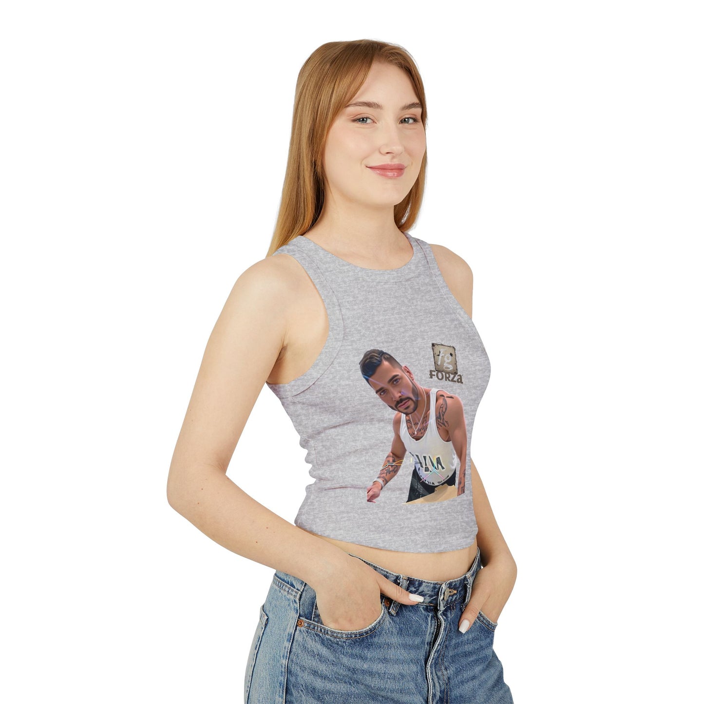 Chic Women's Micro Rib Tank Top - Stylish Summer Apparel, Casual Wear, Fitness Gear, Trendy Tops, Everyday Essentials