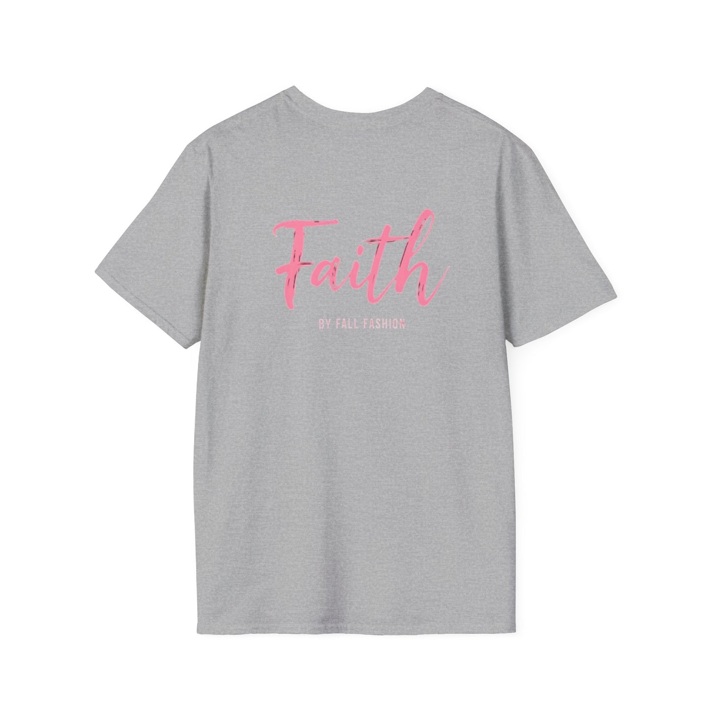Faith-Inspiring Unisex Softstyle T-Shirt, Everyday Wear, Gift for Her, Christian Apparel, Inspirational Tee, Spiritual Comfort