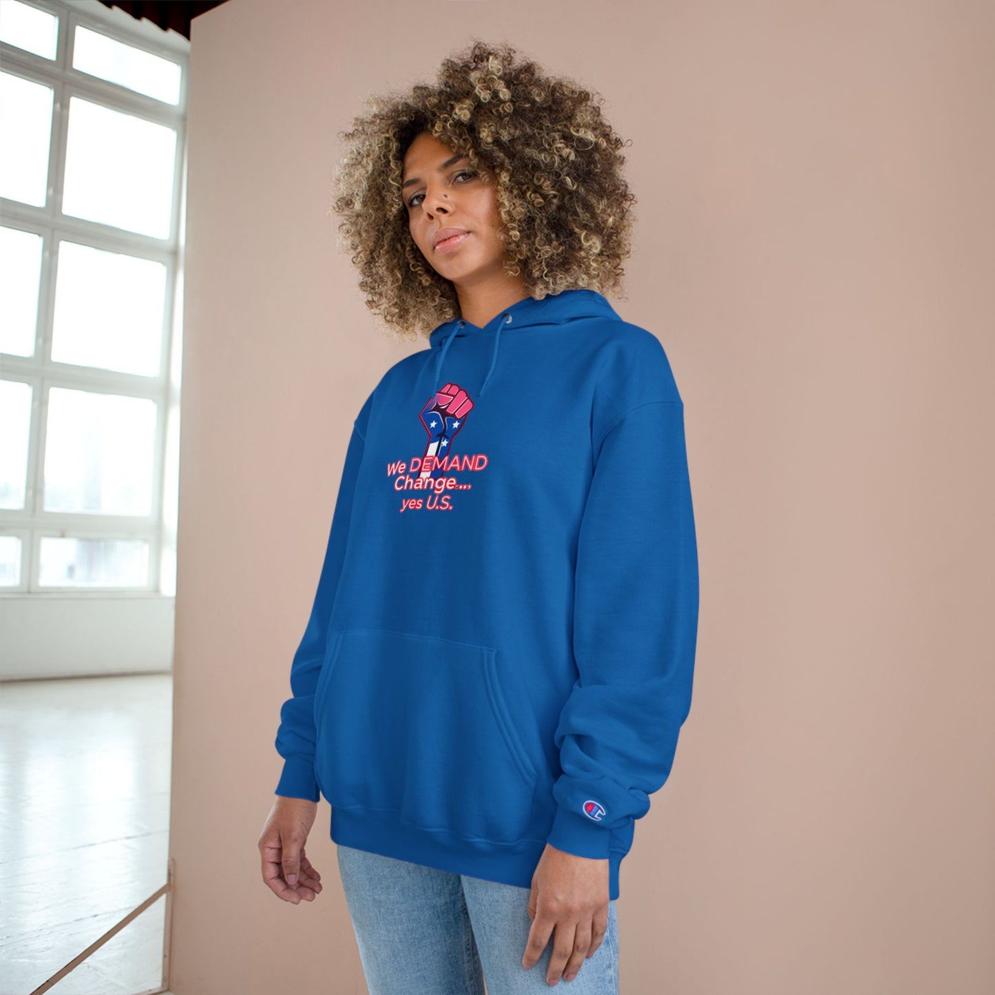 Demanding Change Empowerment Hoodie - Celebrate Strength, Protest Spirit, Trendy Sweatshirt, Unisex Gift, Cool Fashion