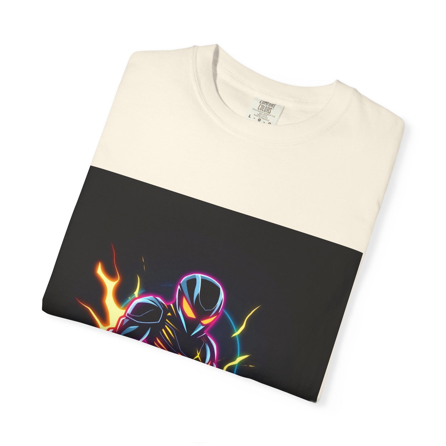 Vibrant Unisex Graphic T-Shirt, Cosmic Dreams Tee, Retro Neon Shirt, Stylish Casual Wear, Gift for Gamers & Dreamers