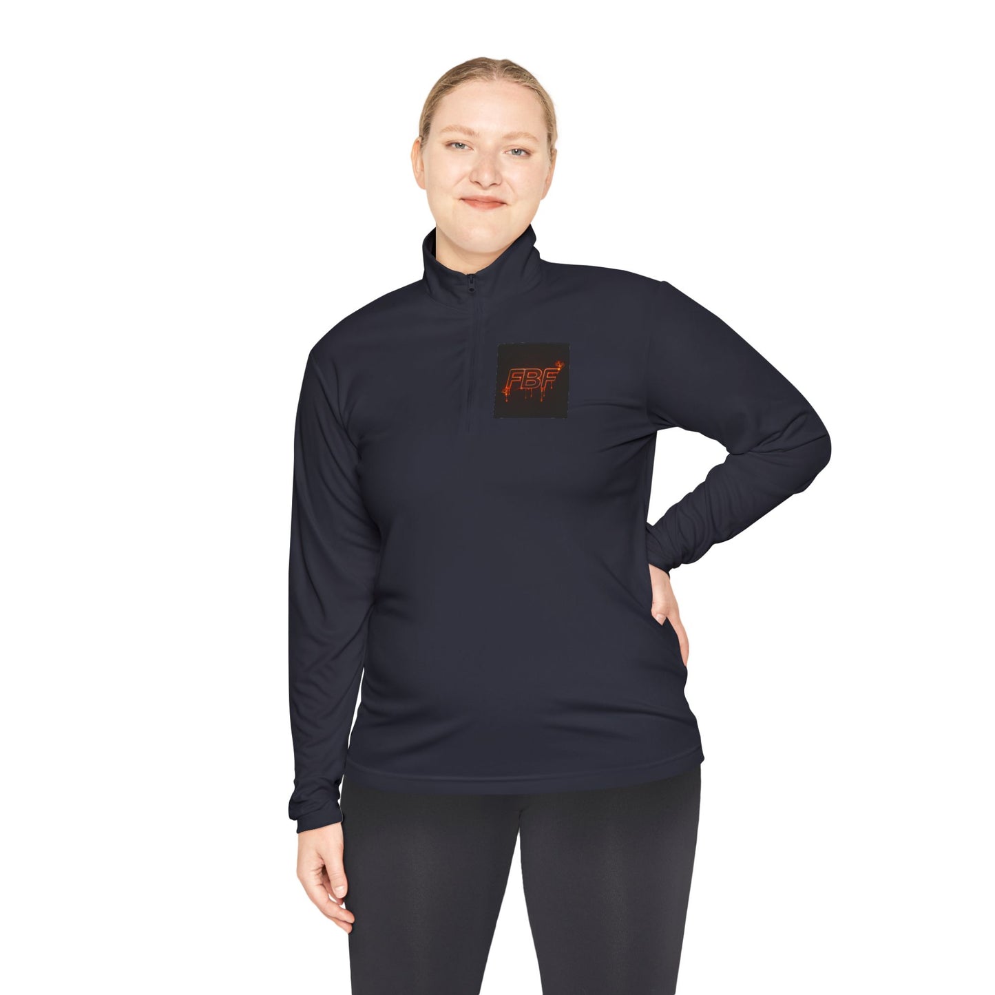 Power Over These Haters Quarter-Zip Pullover