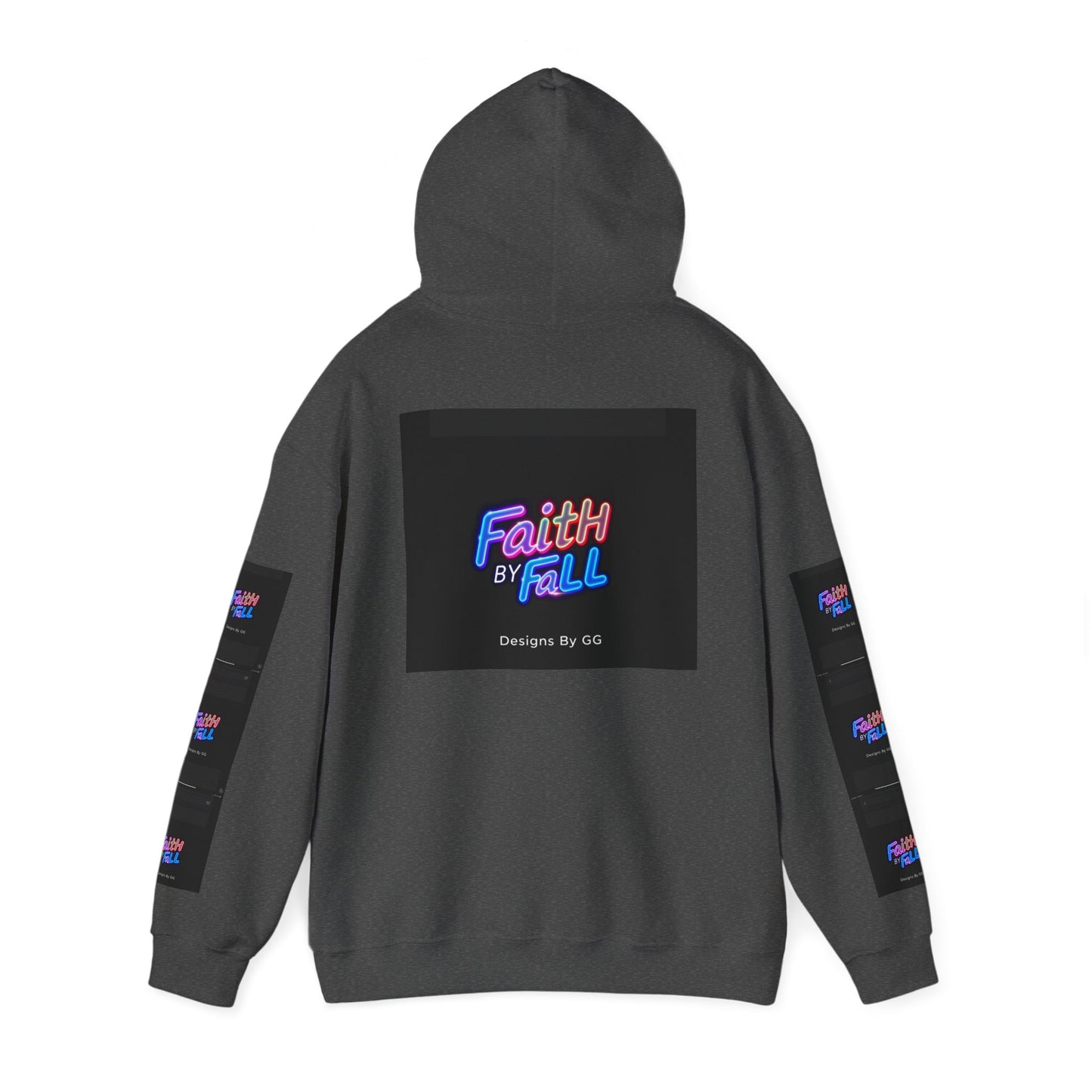 Faith by All Hooded Sweatshirt | Unisex Heavy Blend | Inspirational Apparel