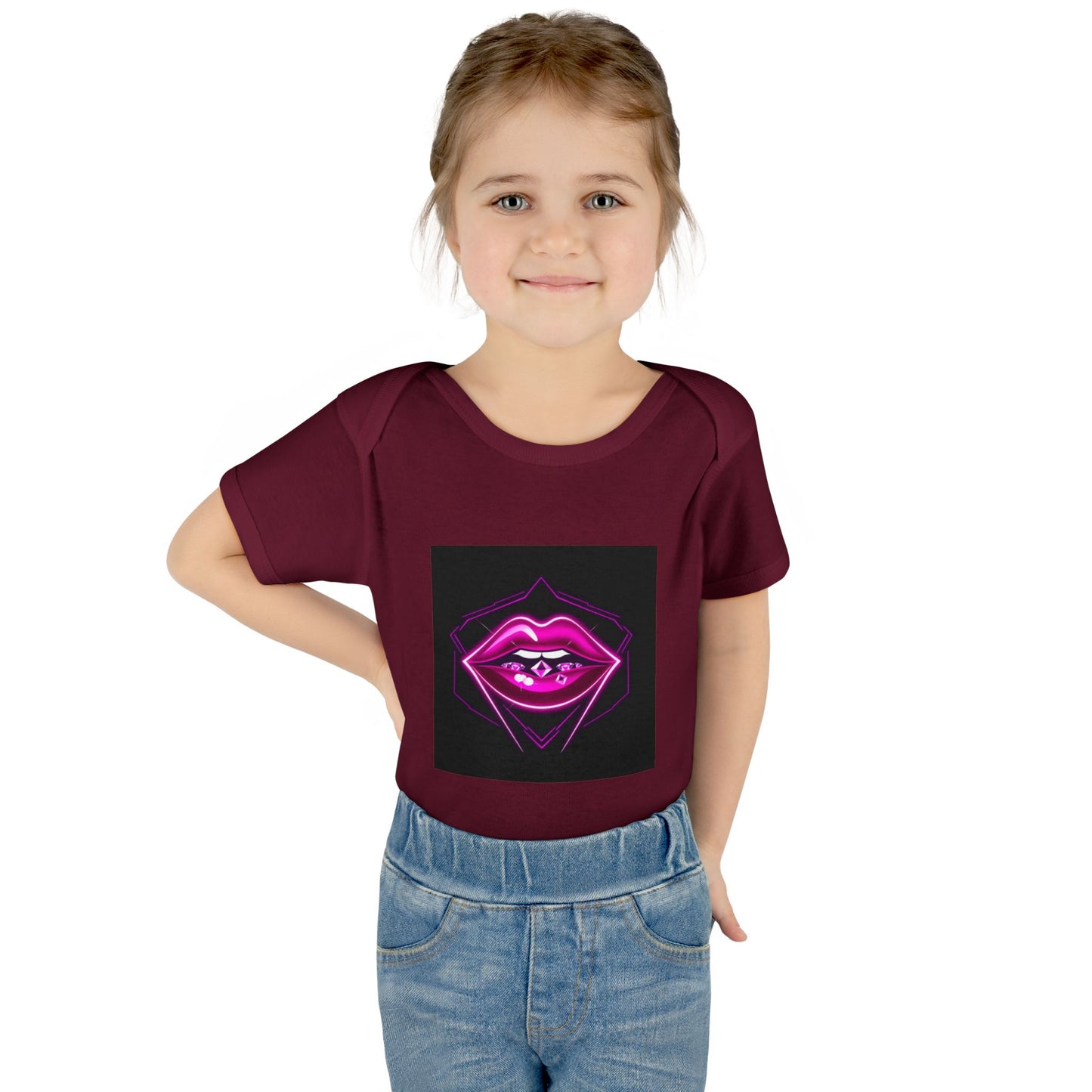 Vibrant Infant Bodysuit with Artistic Lip Design, Cute Baby Apparel, Newborn Gift, Baby Shower Present, Trendy Infant Outfit, Stylish [...]