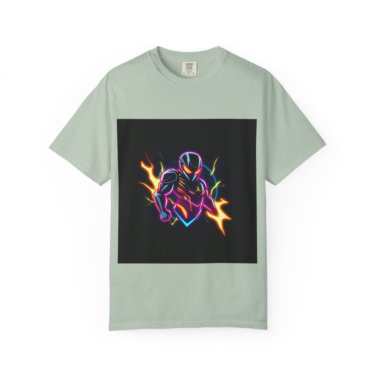 Vibrant Unisex Graphic T-Shirt, Cosmic Dreams Tee, Retro Neon Shirt, Stylish Casual Wear, Gift for Gamers & Dreamers