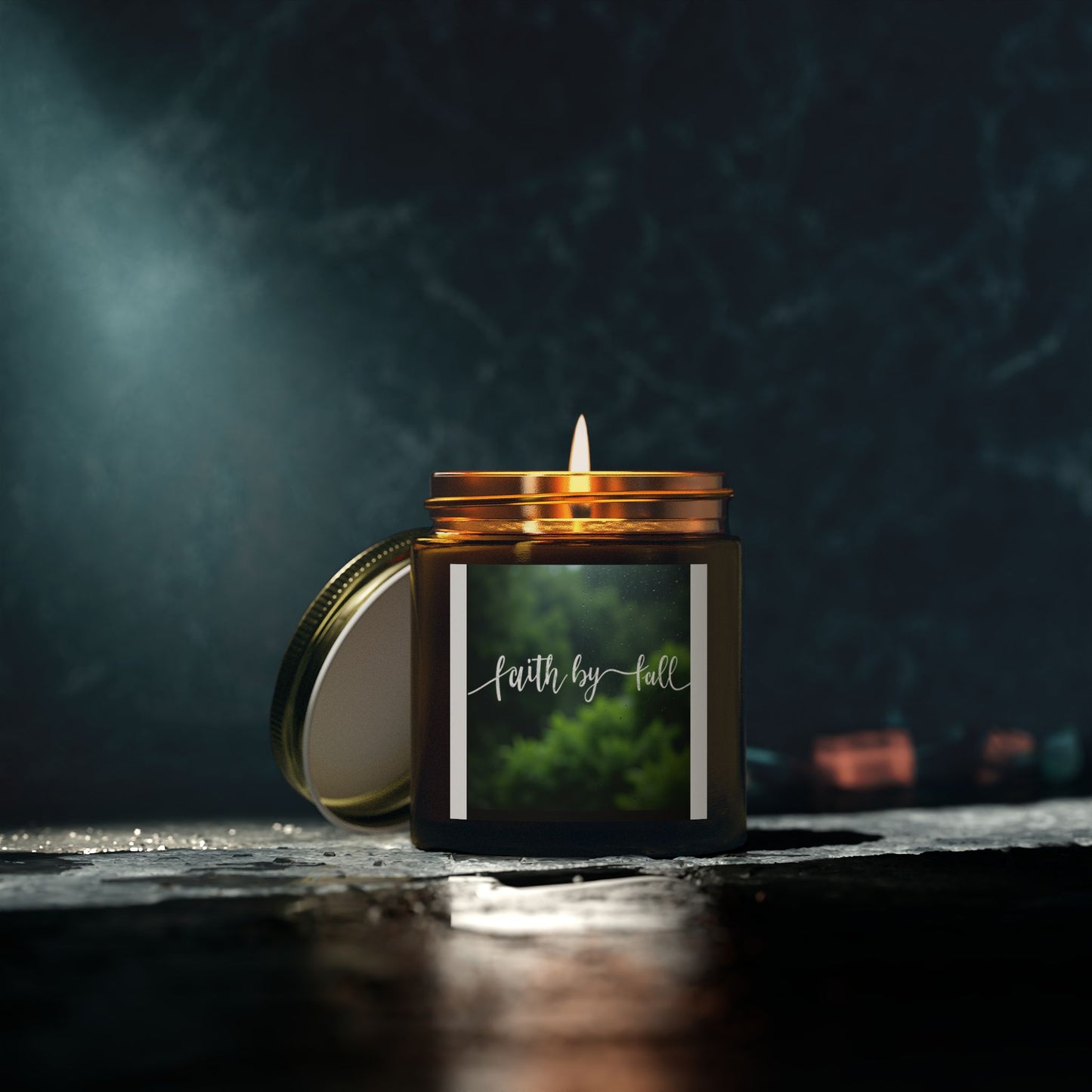 Faith by Fall Scented Candles | Cozy Home Decor, Aromatherapy Gifts, Seasonal Relaxation, Eco-Friendly Candle