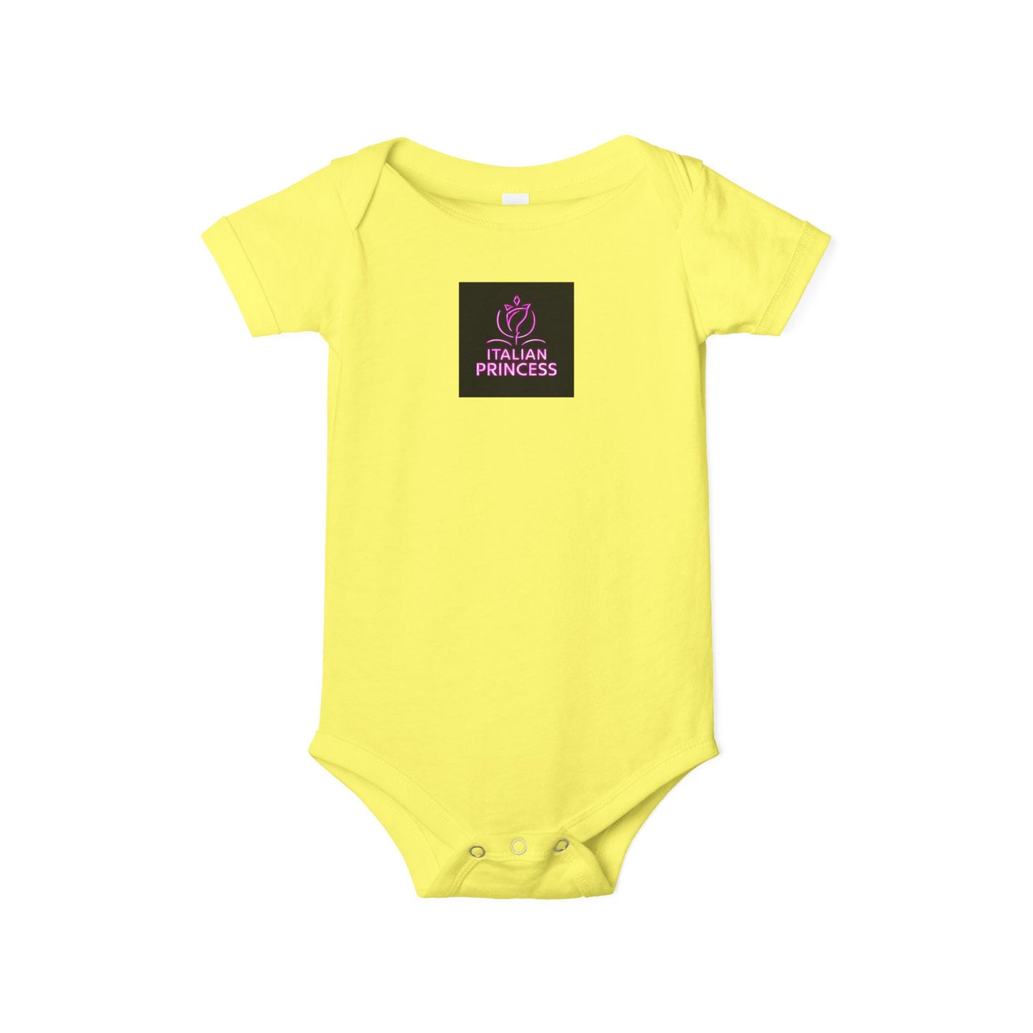 Stylish Infant Onesie for Italian Princesses, Baby Shower Gift, Cute Bodysuit, Newborn Outfit, Toddler Clothing