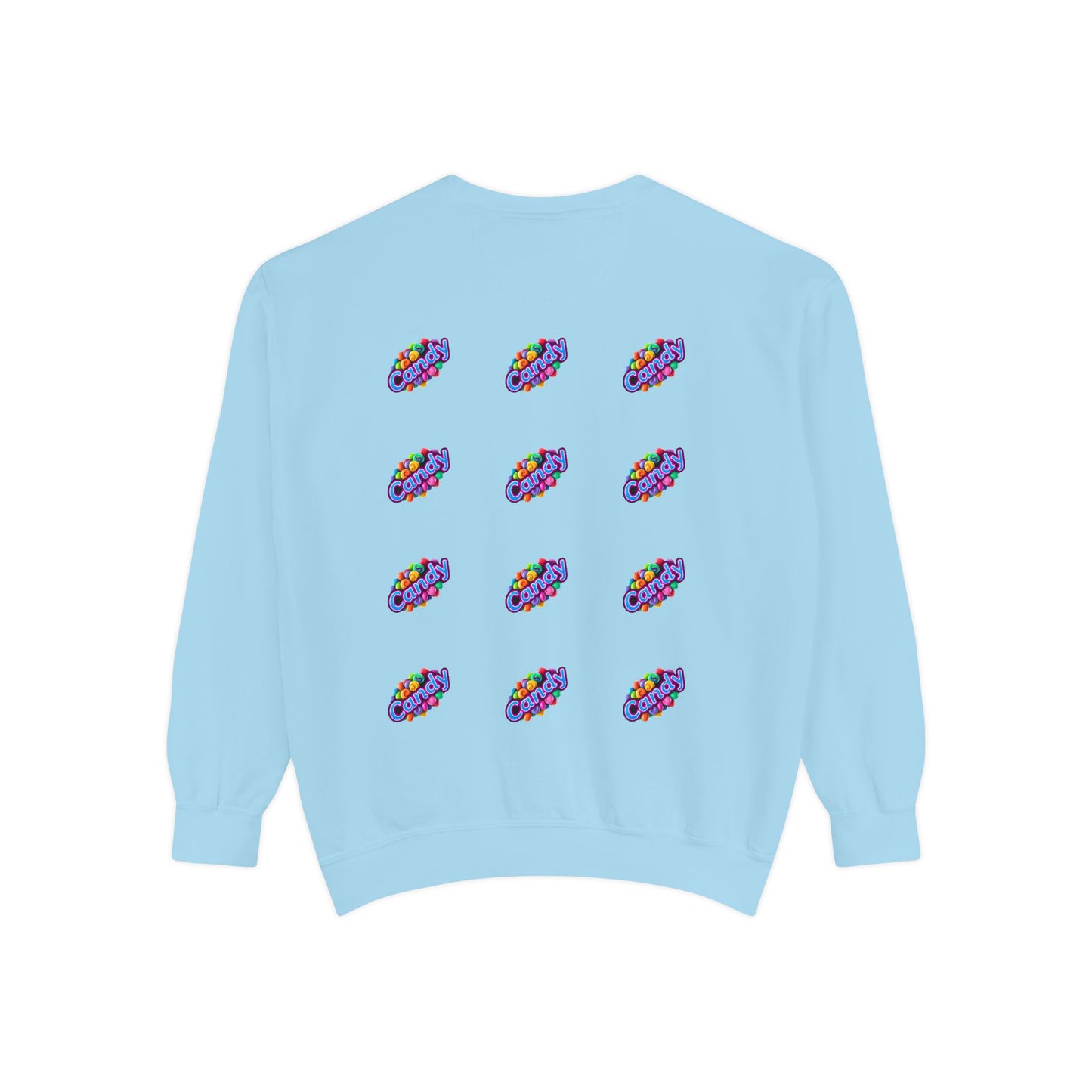 Candy-Themed Unisex Garment-Dyed Sweatshirt - Nostalgic Apparel for Sweet Lovers, Cozy Casual Wear, Gift for Candy Lovers, Colorful [...]