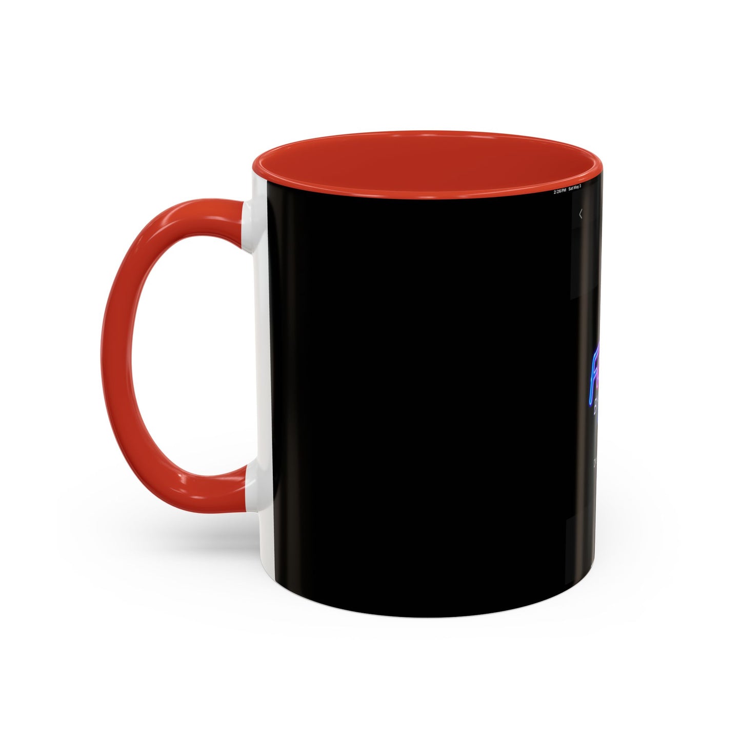 Faith by Fall Accent Coffee Mug - 11/15oz Black Ceramic Cup for Inspirational Gifts