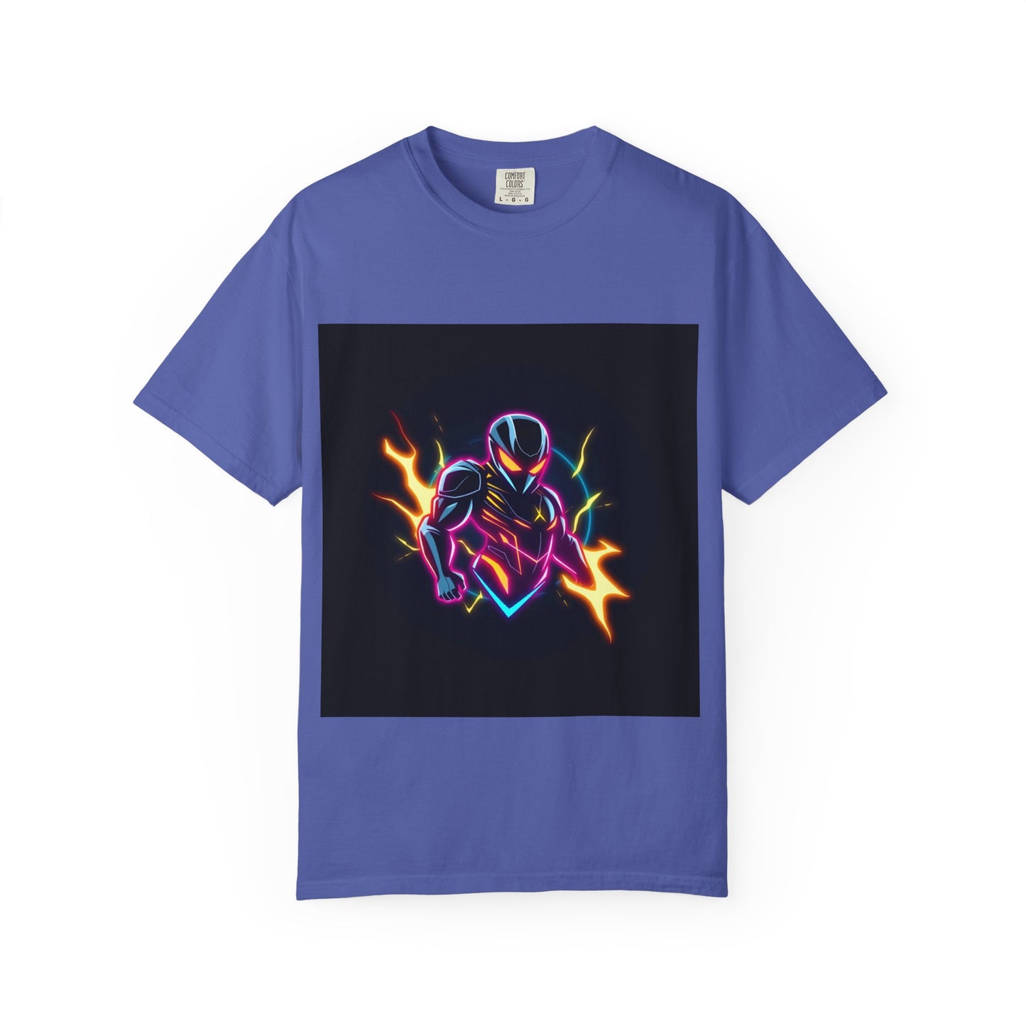 Vibrant Unisex Graphic T-Shirt, Cosmic Dreams Tee, Retro Neon Shirt, Stylish Casual Wear, Gift for Gamers & Dreamers