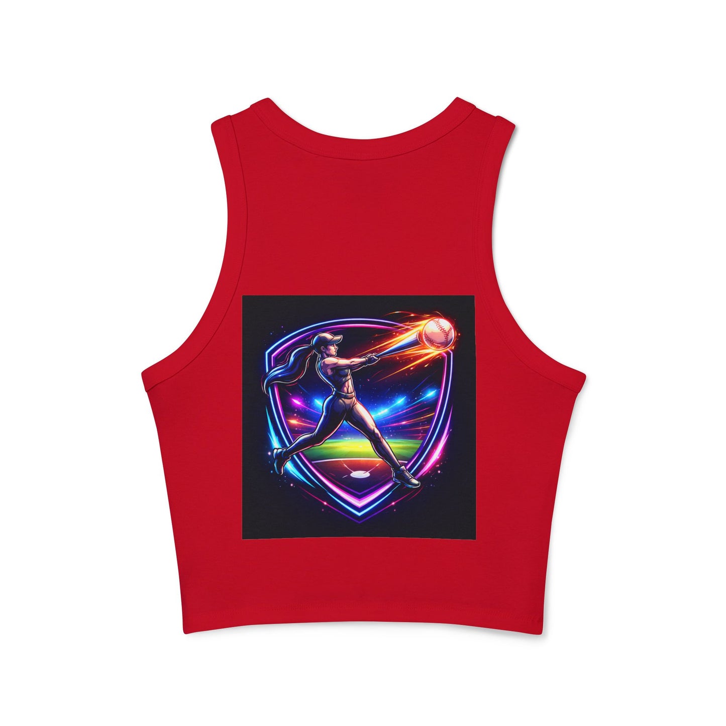 Women's Micro Rib Racer Tank Top