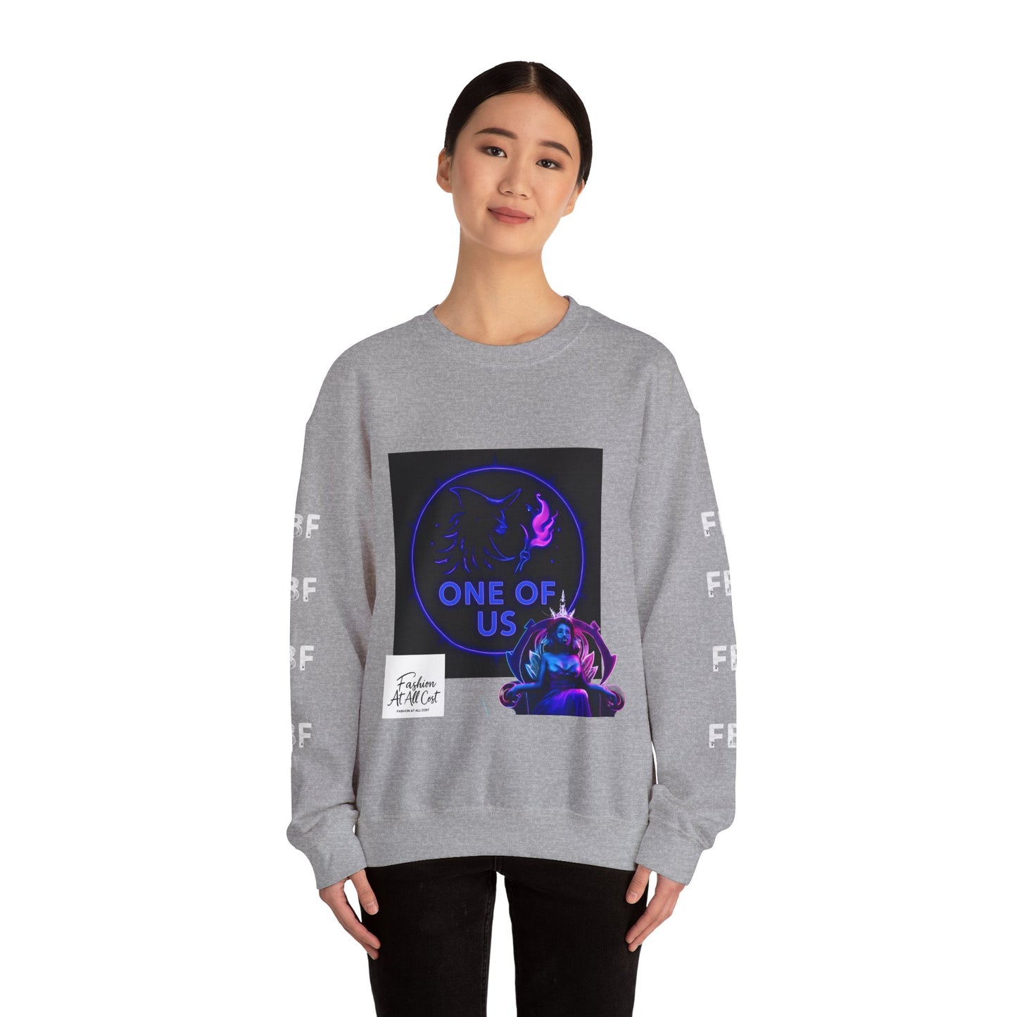 Witchy Crewneck Sweatshirt, Cozy Unisex Pullover for Fall, Halloween Gift, Casual Fashion Statement, Everyday Wear, Trendy Style