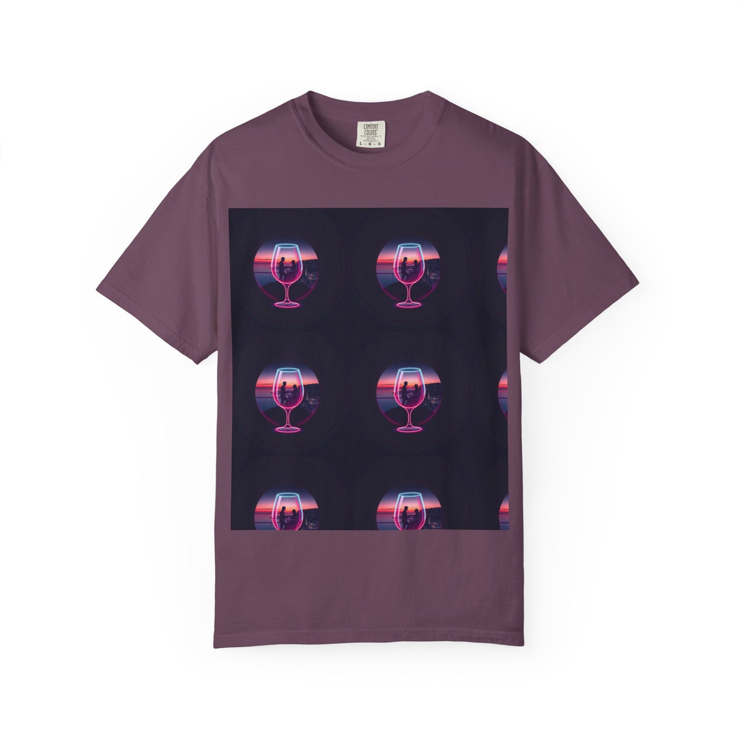 Retro Sunset Glasses T-Shirt, Unisex Garment-Dyed Tee for Casual Wear, Vintage Aesthetic Shirt, Gift for Friends, Summer Vibes Tee, [...]