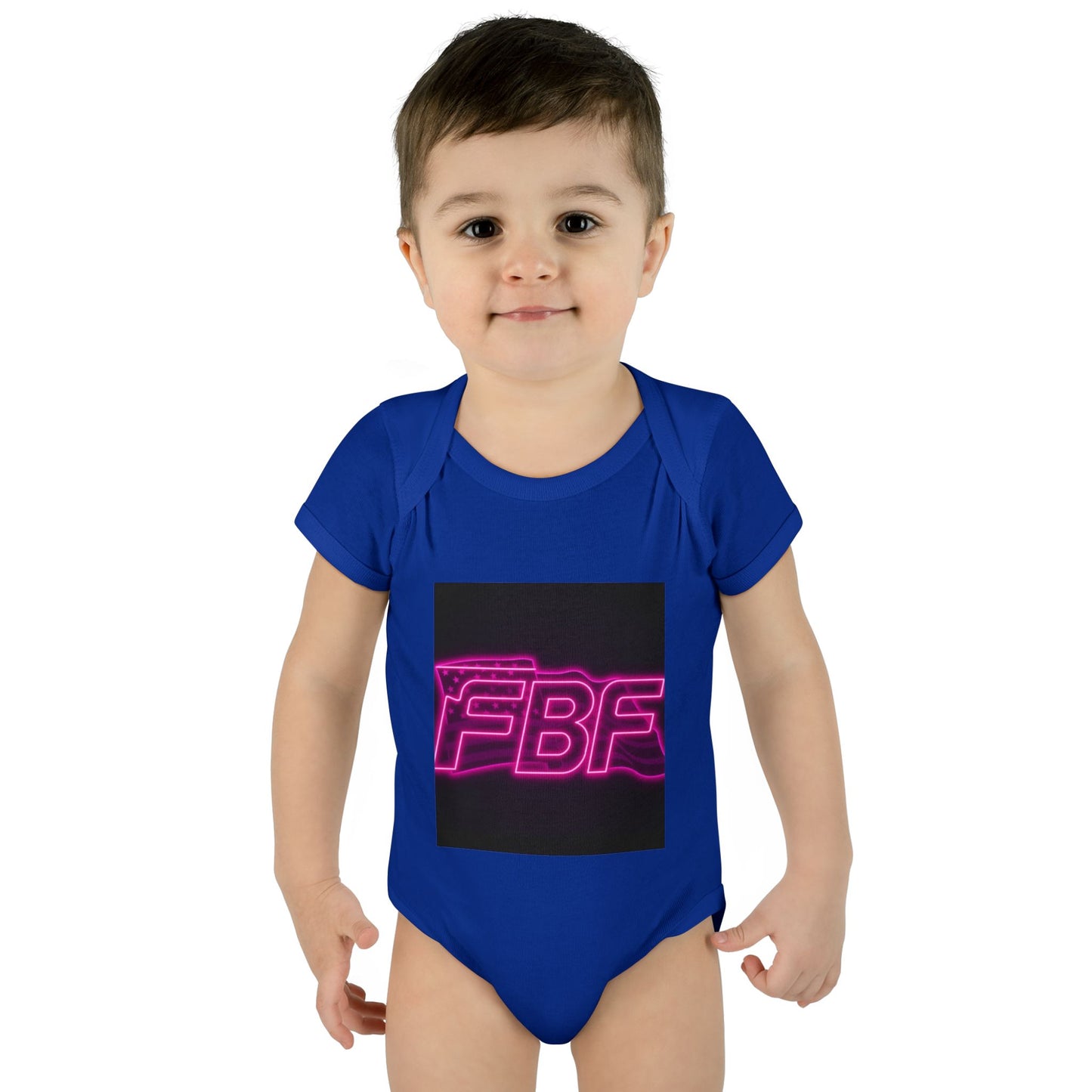Neon Baby Bodysuit for Trendy Infants, Cool Graphic Onesie, Unique Baby Gift, Personalized Baby Outfit, Modern Infant Apparel