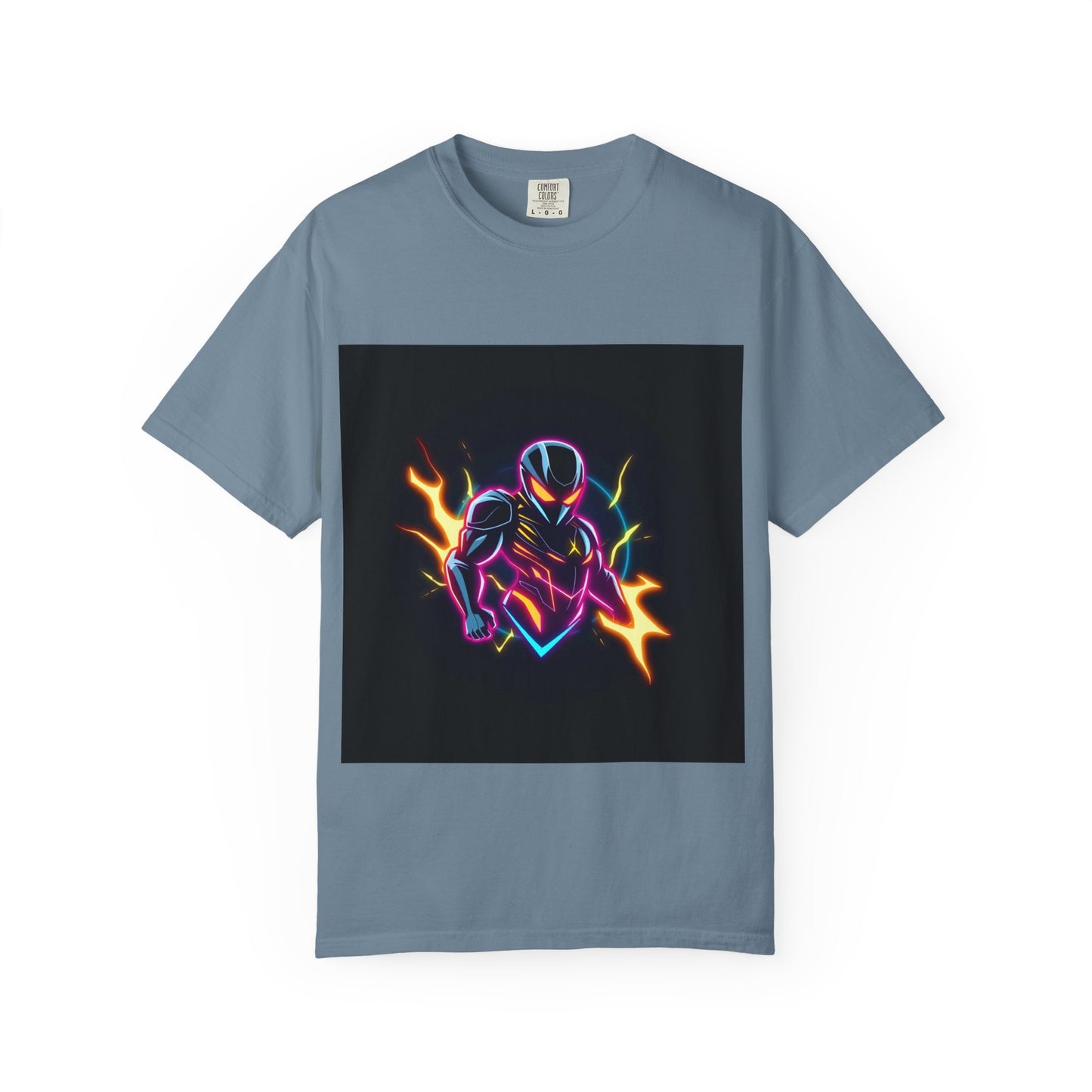 Vibrant Unisex Graphic T-Shirt, Cosmic Dreams Tee, Retro Neon Shirt, Stylish Casual Wear, Gift for Gamers & Dreamers