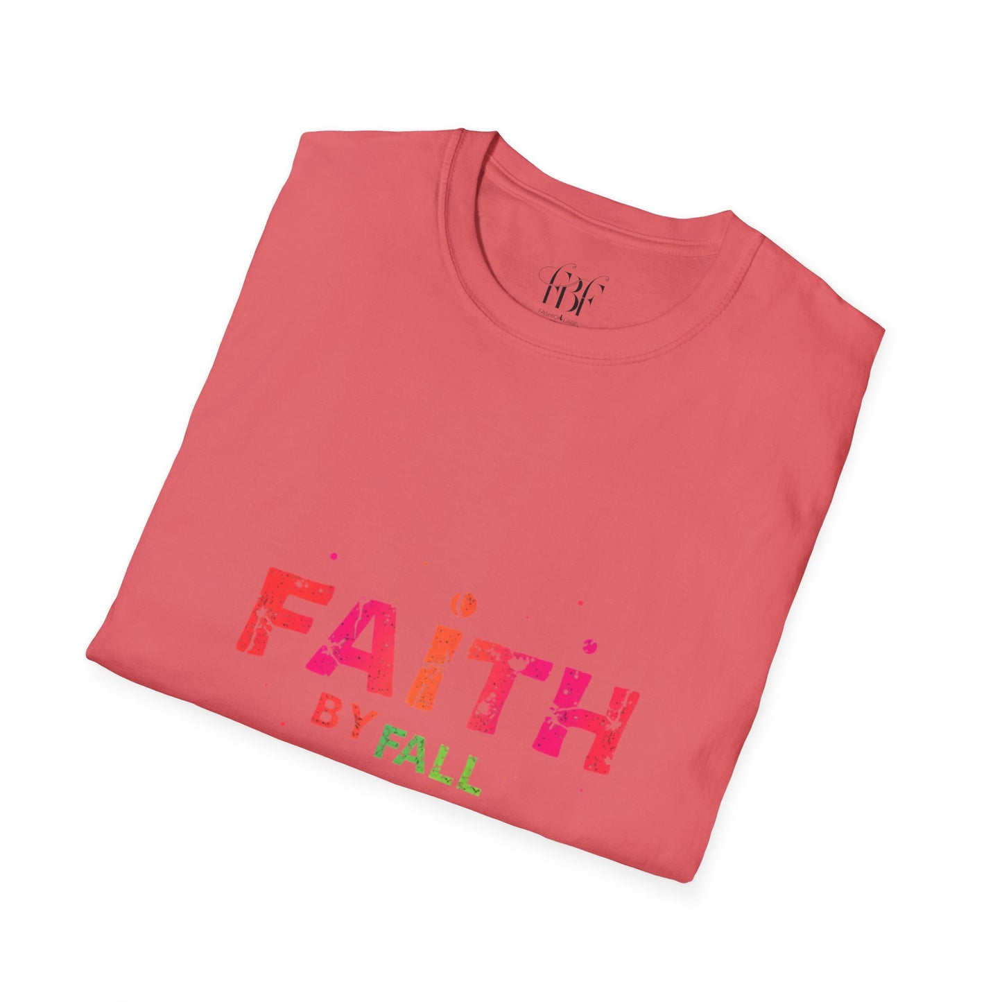 Faith-Inspiring Unisex Softstyle T-Shirt, Everyday Wear, Gift for Her, Christian Apparel, Inspirational Tee, Spiritual Comfort