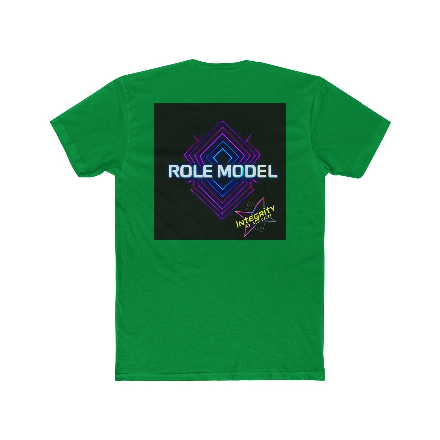Unisex Cotton Crew Tee with Honor Respect and Role Model Design - Ideal for Gifts, Casual Wear, Appreciation Events, and Motivational Days