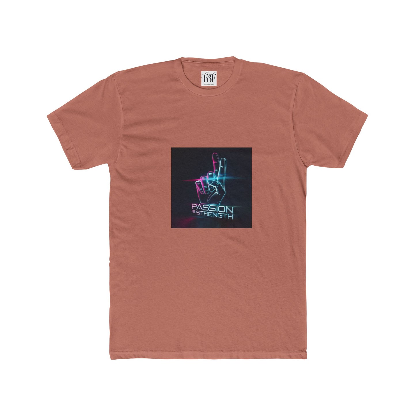 Passion Is Strength Neon Hand T-Shirt
