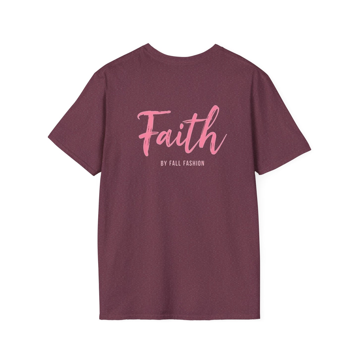 Faith-Inspiring Unisex Softstyle T-Shirt, Everyday Wear, Gift for Her, Christian Apparel, Inspirational Tee, Spiritual Comfort