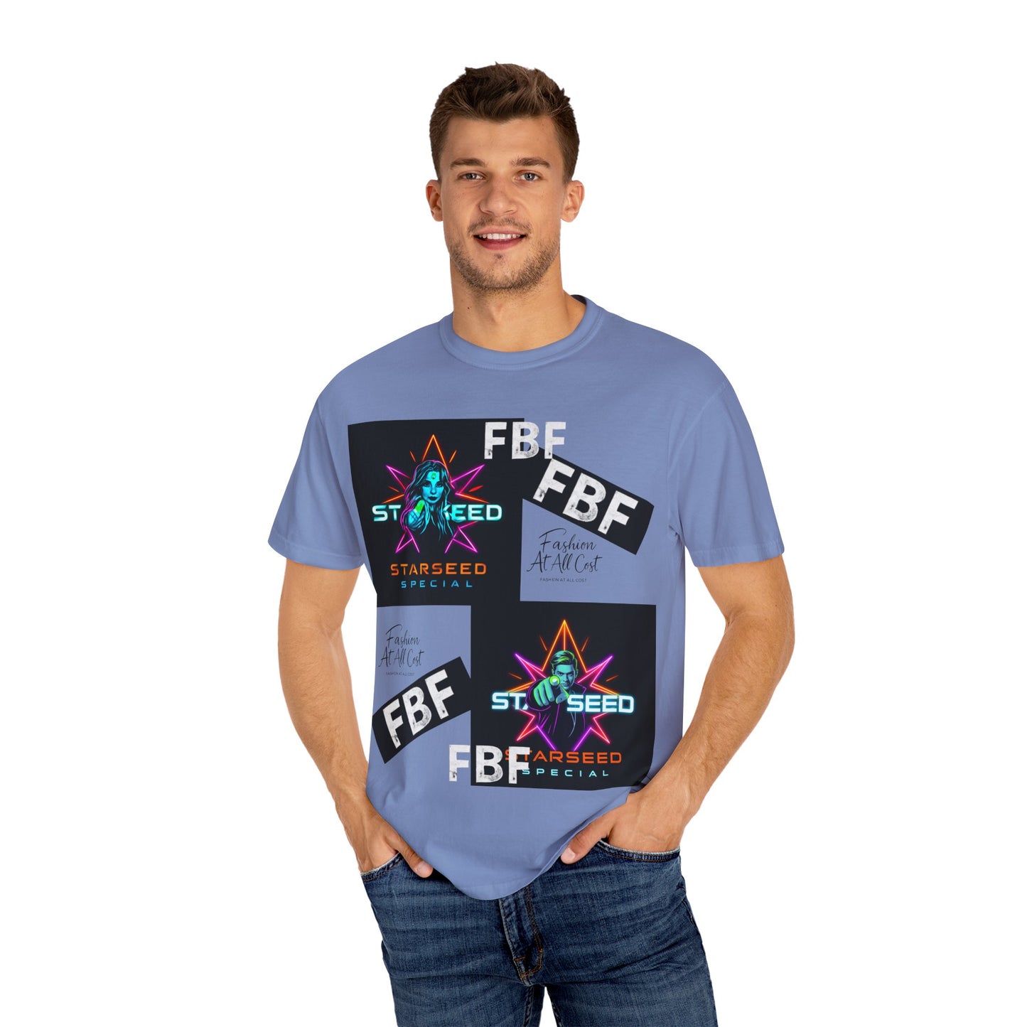 Garment-Dyed T-shirt, Trendy Graphic Tee, Casual Streetwear, Gift for Fashion Lovers, Unisex Style, Everyday Wear