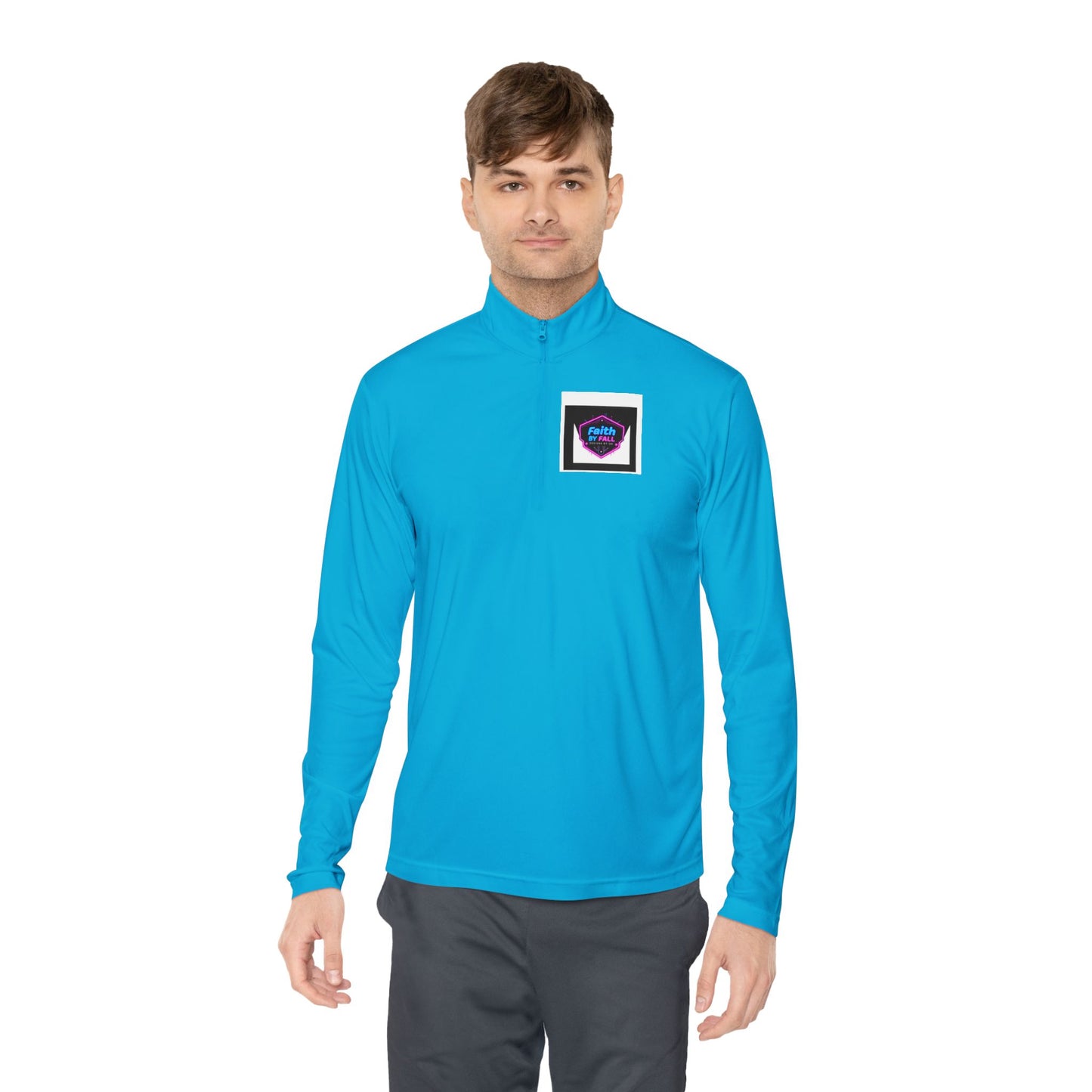 Unisex Quarter-Zip Pullover - Faith by Fall Design
