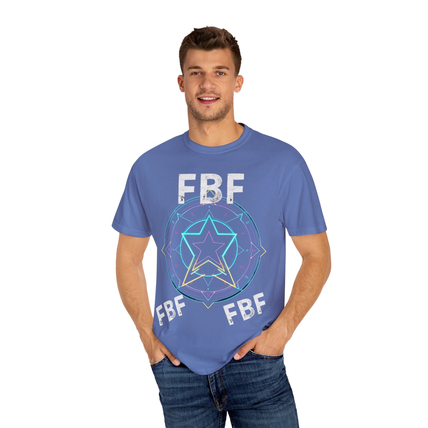 Vibrant Graphic T-shirt, Casual Wear, Gift for Friends, Trendy Streetwear, Unique Style, Music Festival Outfit