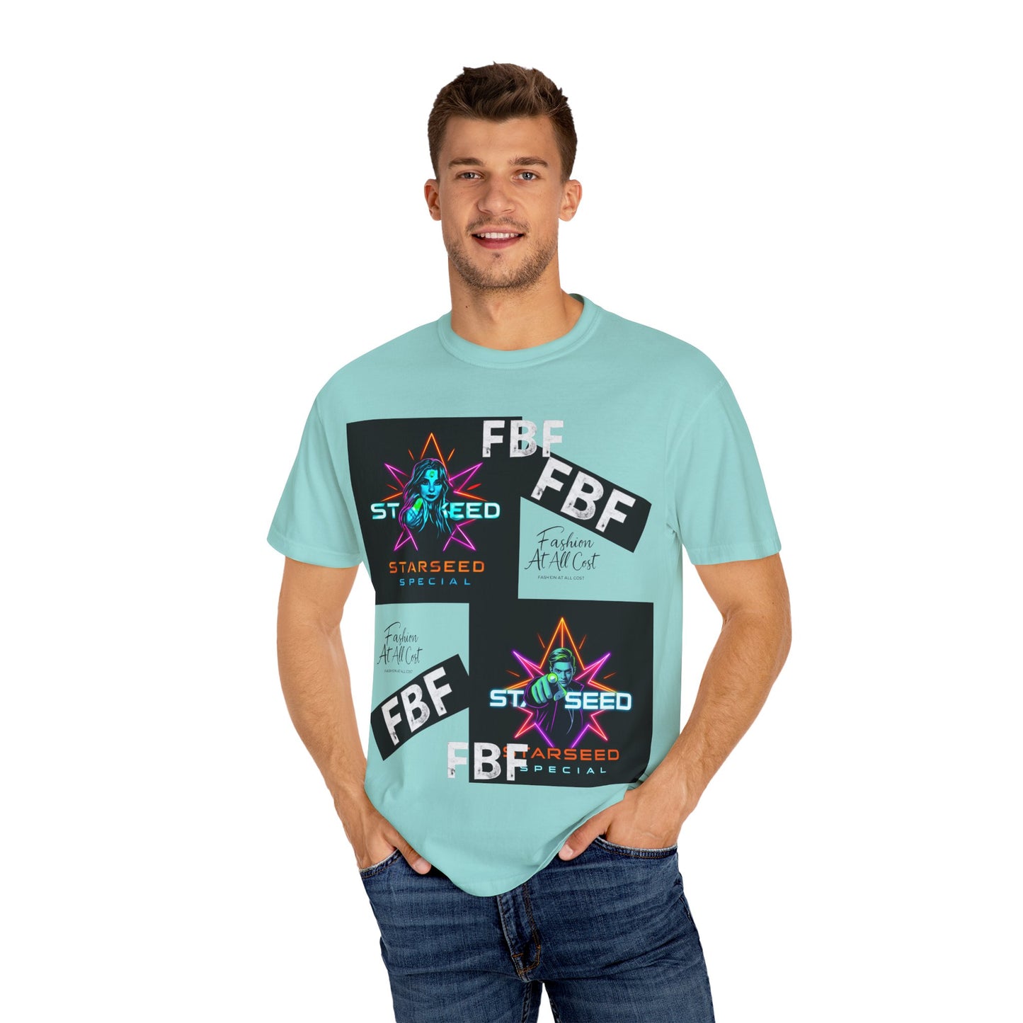 Garment-Dyed T-shirt, Trendy Graphic Tee, Casual Streetwear, Gift for Fashion Lovers, Unisex Style, Everyday Wear
