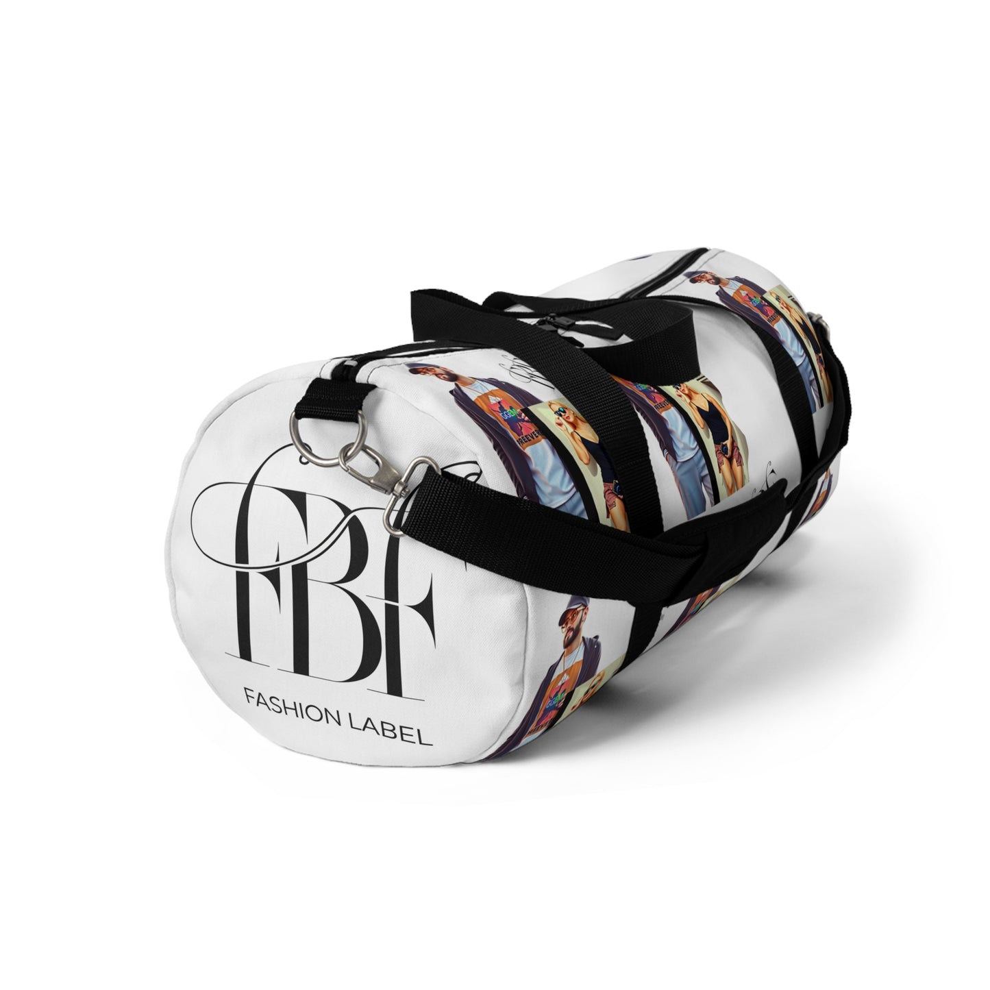 Stylish Duffel Bag with Unique Artwork for Travel & Gym