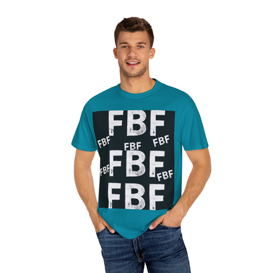 FBF Garment-Dyed Unisex T-shirt, Casual Wear, Graphic Tee, Street Style, Gift for Friends, All Occasions