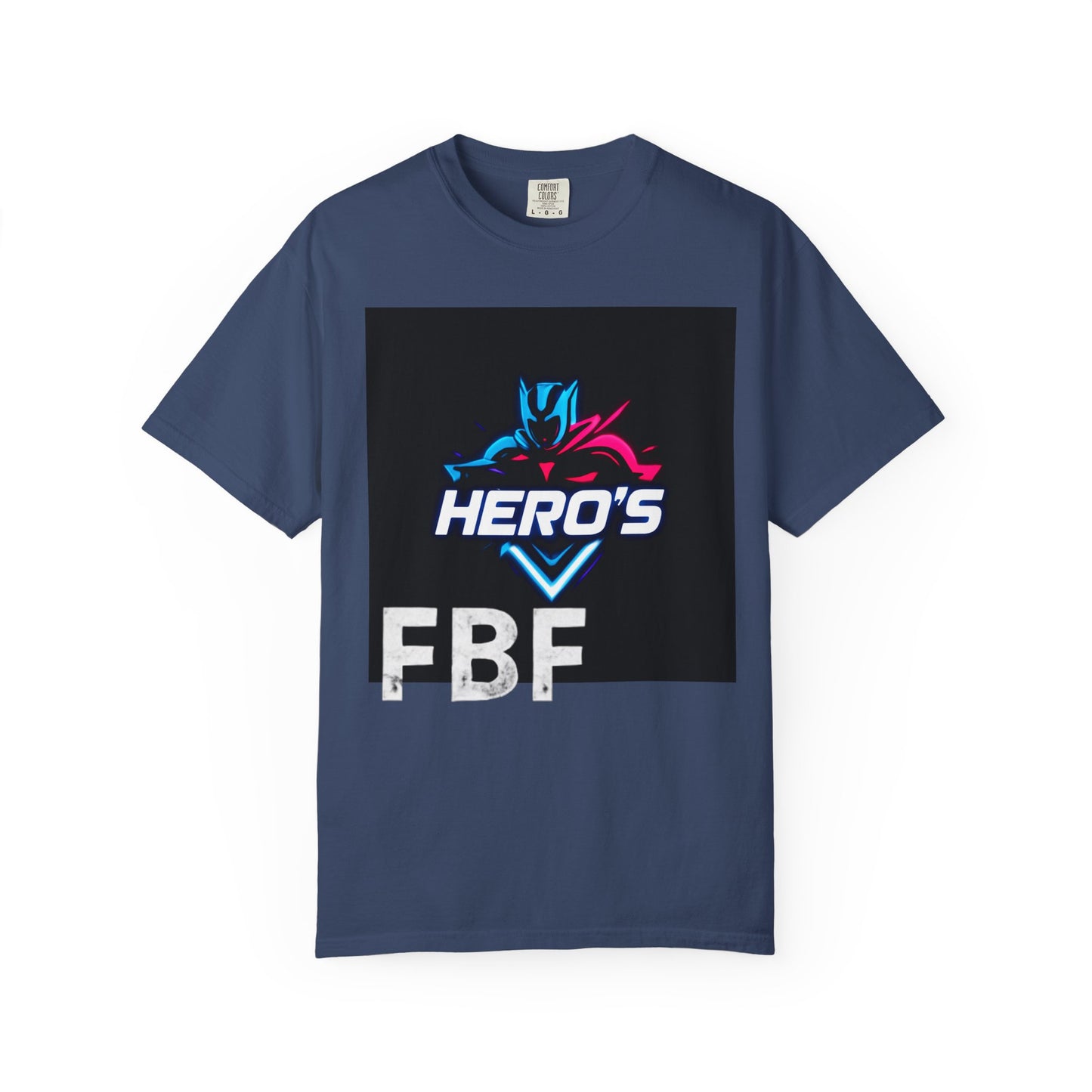 Hero's Unisex Garment-Dyed T-shirt, Casual Tee, Perfect for Gifting, Comic Fans, Hero Celebrations, Graphic Tee, Everyday Wear