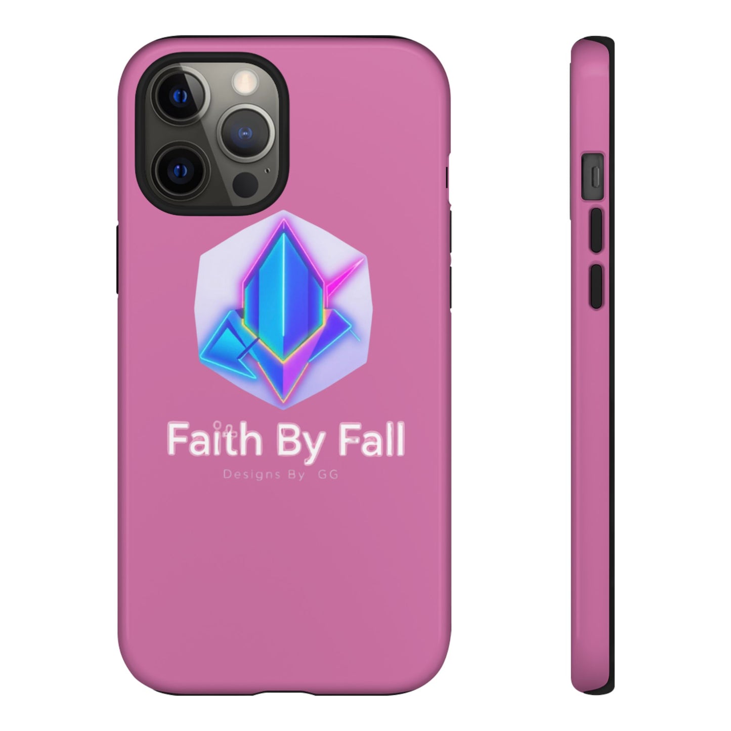 Vibrant Phone Case with Motivational Design - Faith By Fall, Colorful Phone Cover, Customizable Mobile Accessory, Unique Gift Idea, [...]