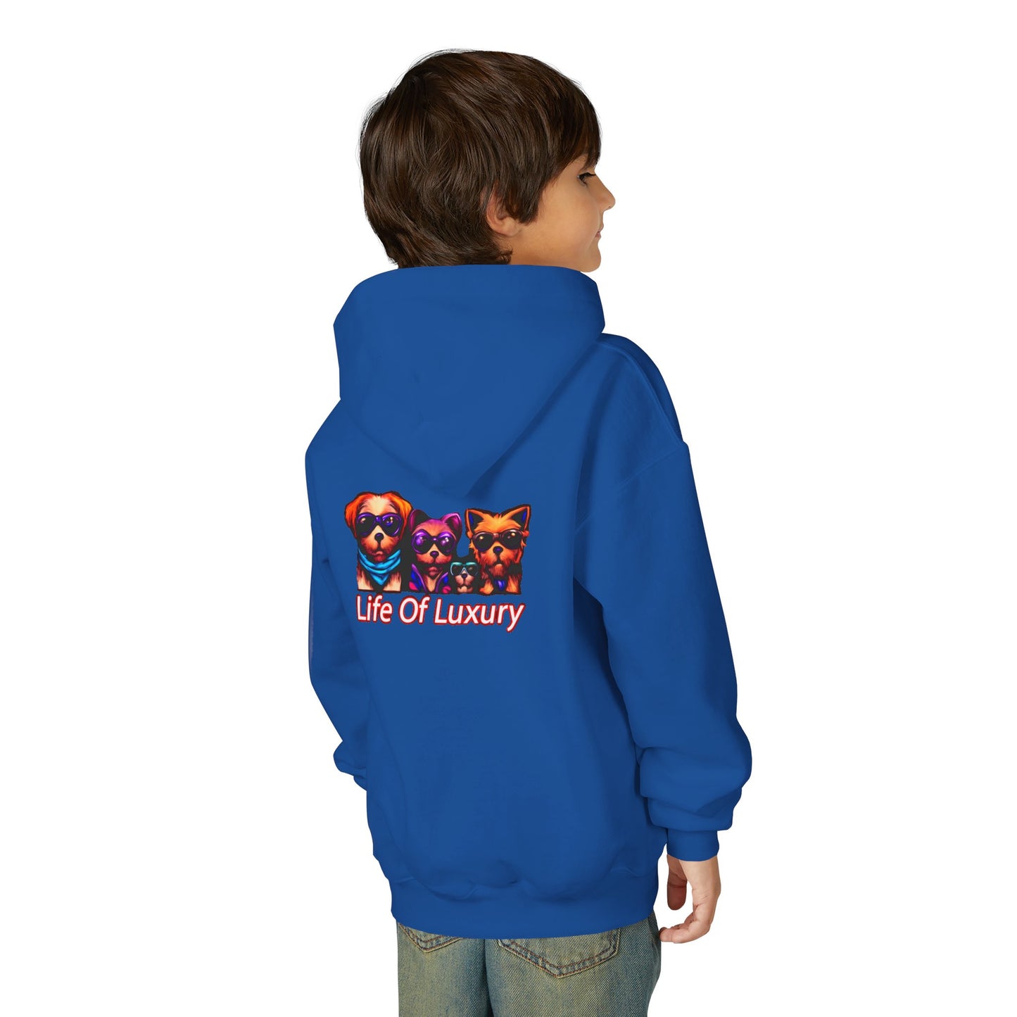 Youth Heavy Blend Hooded Sweatshirt