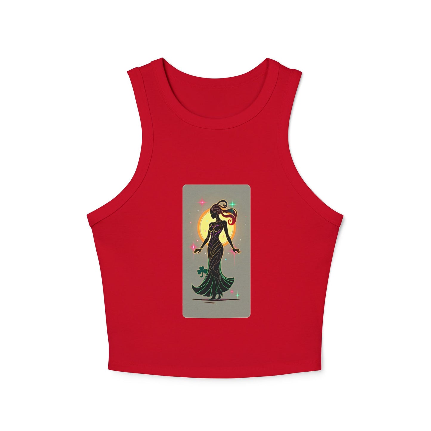 Women's Micro Rib Racer Tank Top