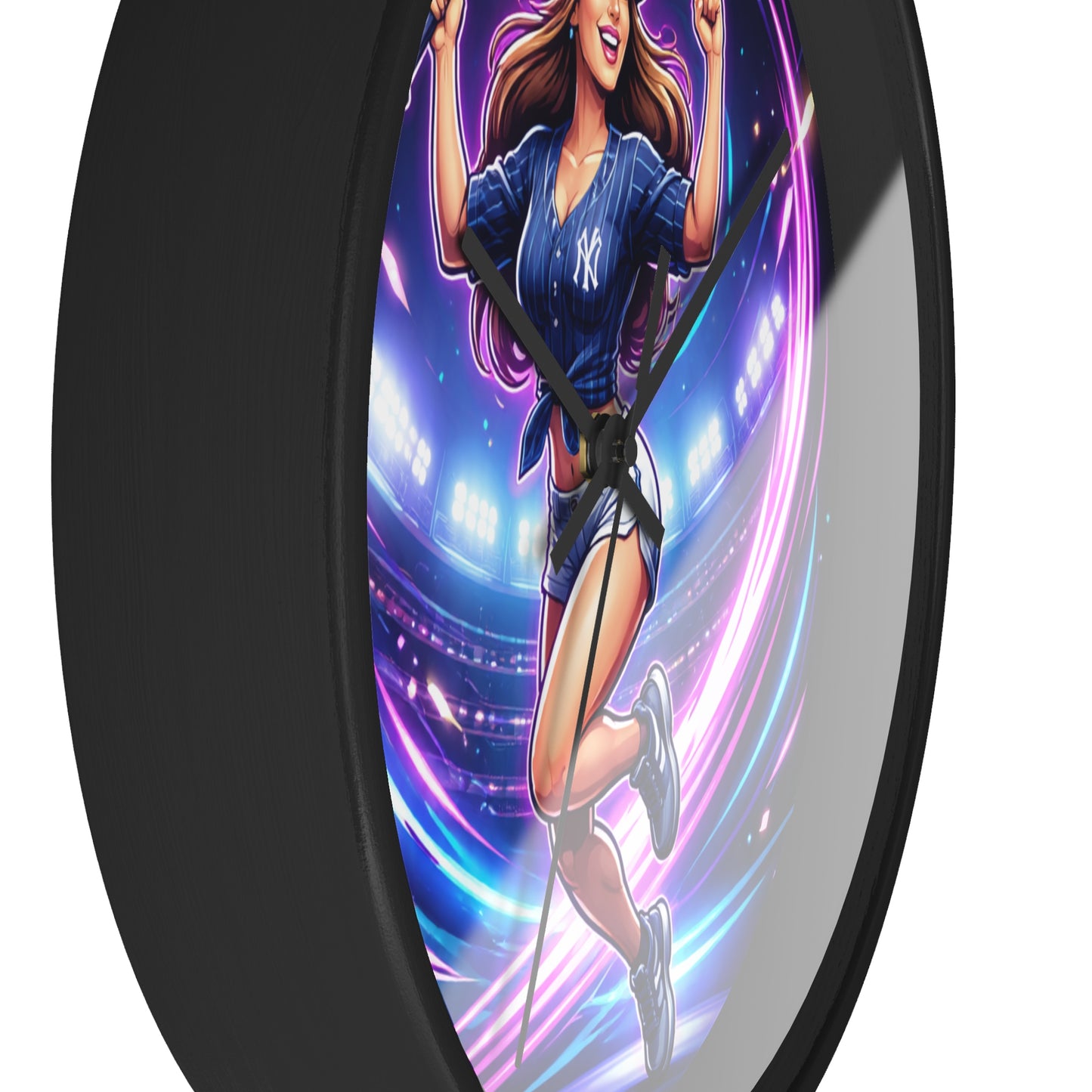 Yankee Gal Wall Clock