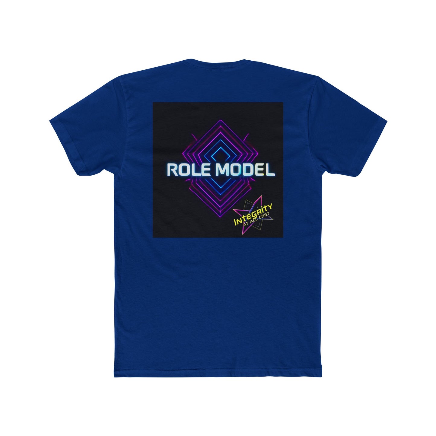 Unisex Cotton Crew Tee with Honor Respect and Role Model Design - Ideal for Gifts, Casual Wear, Appreciation Events, and Motivational Days