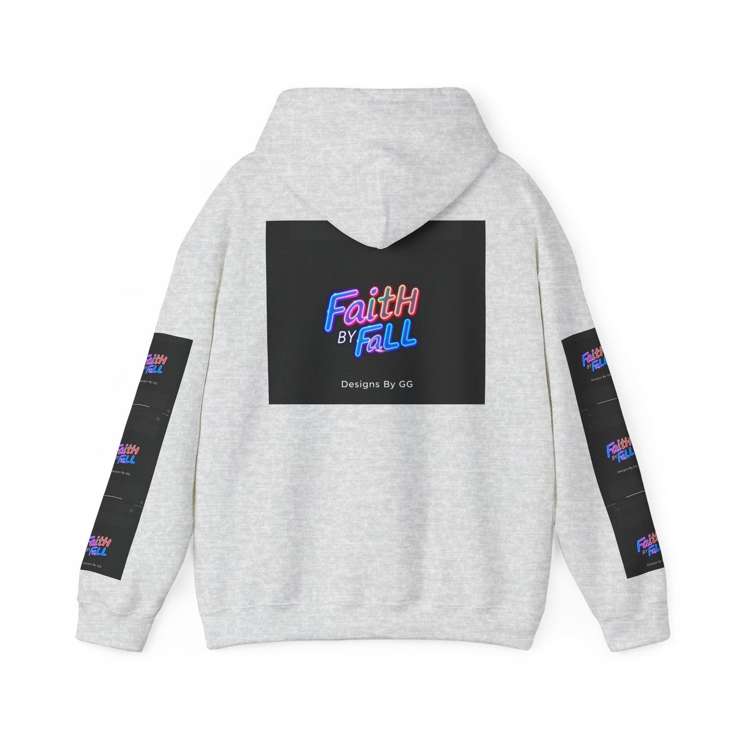 Faith by All Hooded Sweatshirt | Unisex Heavy Blend | Inspirational Apparel