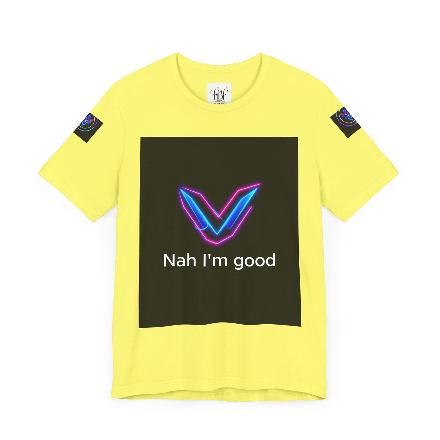 Neon Graphic Tee for Trendy Vibes, Casual Wear, Gift for Friends, Streetwear, Relaxed Fit, Graphic Art Tee