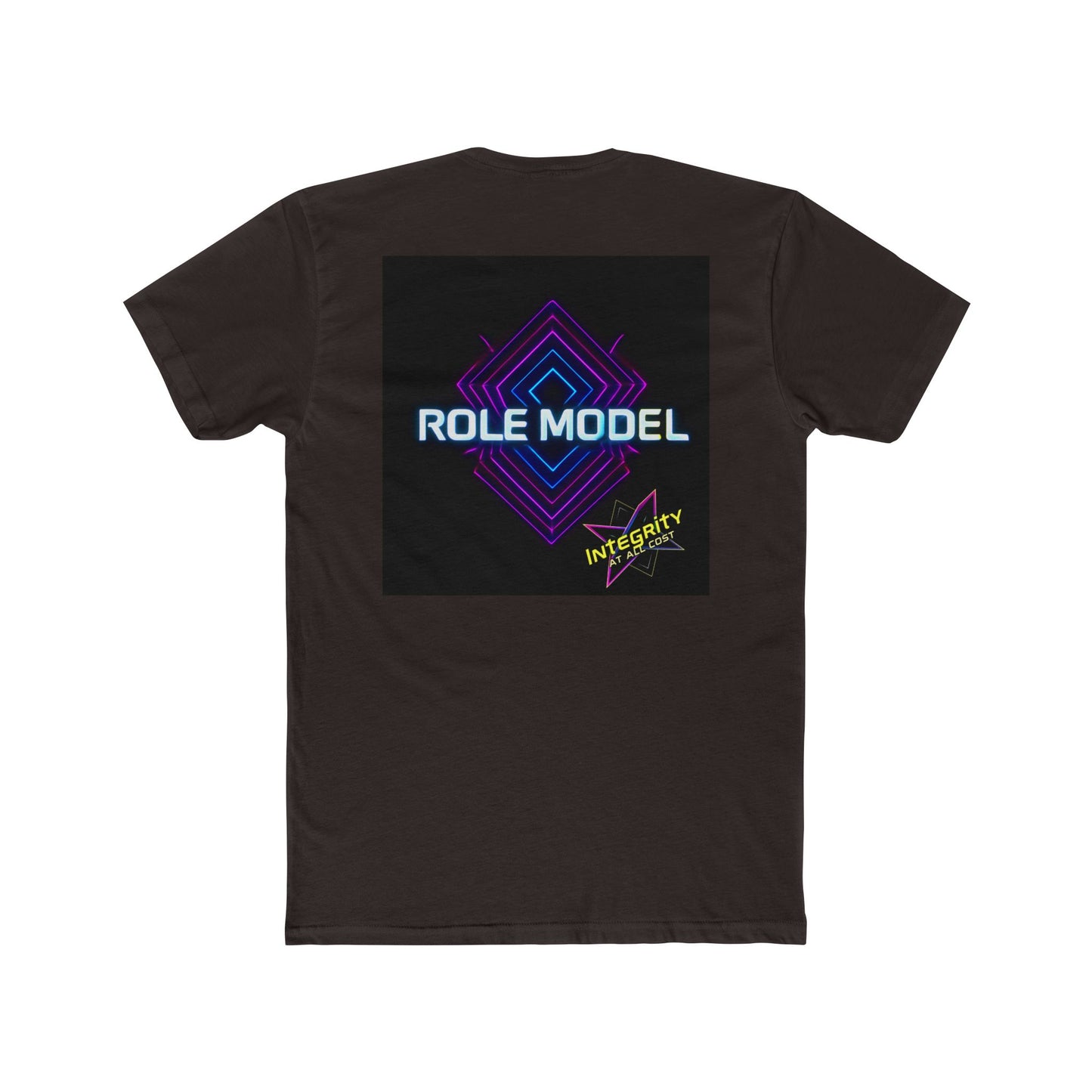 Unisex Cotton Crew Tee with Honor Respect and Role Model Design - Ideal for Gifts, Casual Wear, Appreciation Events, and Motivational Days