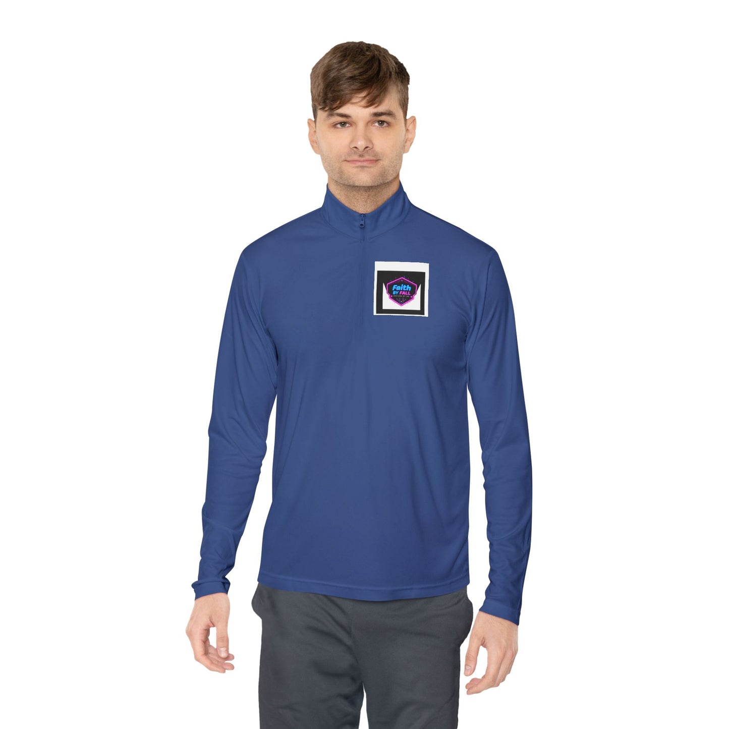 Unisex Quarter-Zip Pullover - Faith by Fall Design