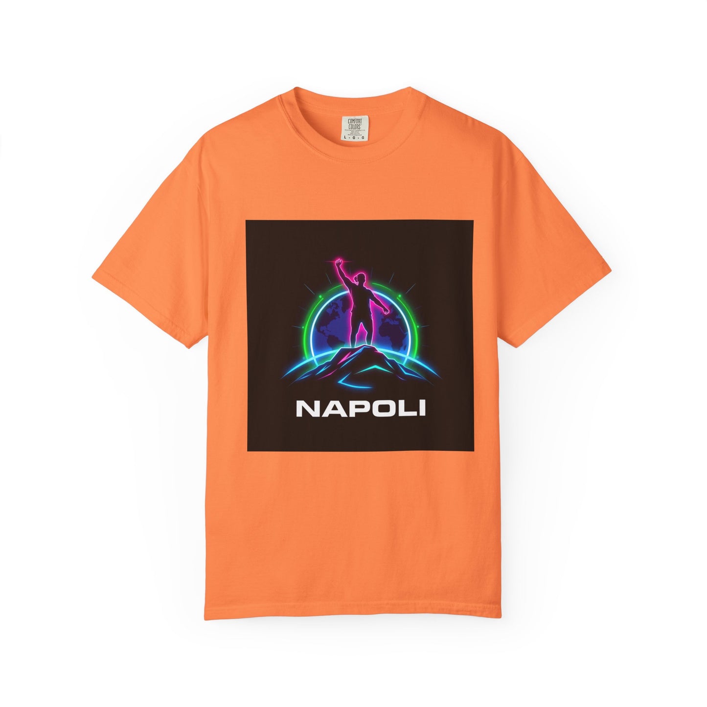 Neon Napoli T-Shirt for Adventurers, Retro Graphic Tee, Perfect for Travelers, Gifts for Him/Her, Cool Streetwear, Casual Outfit